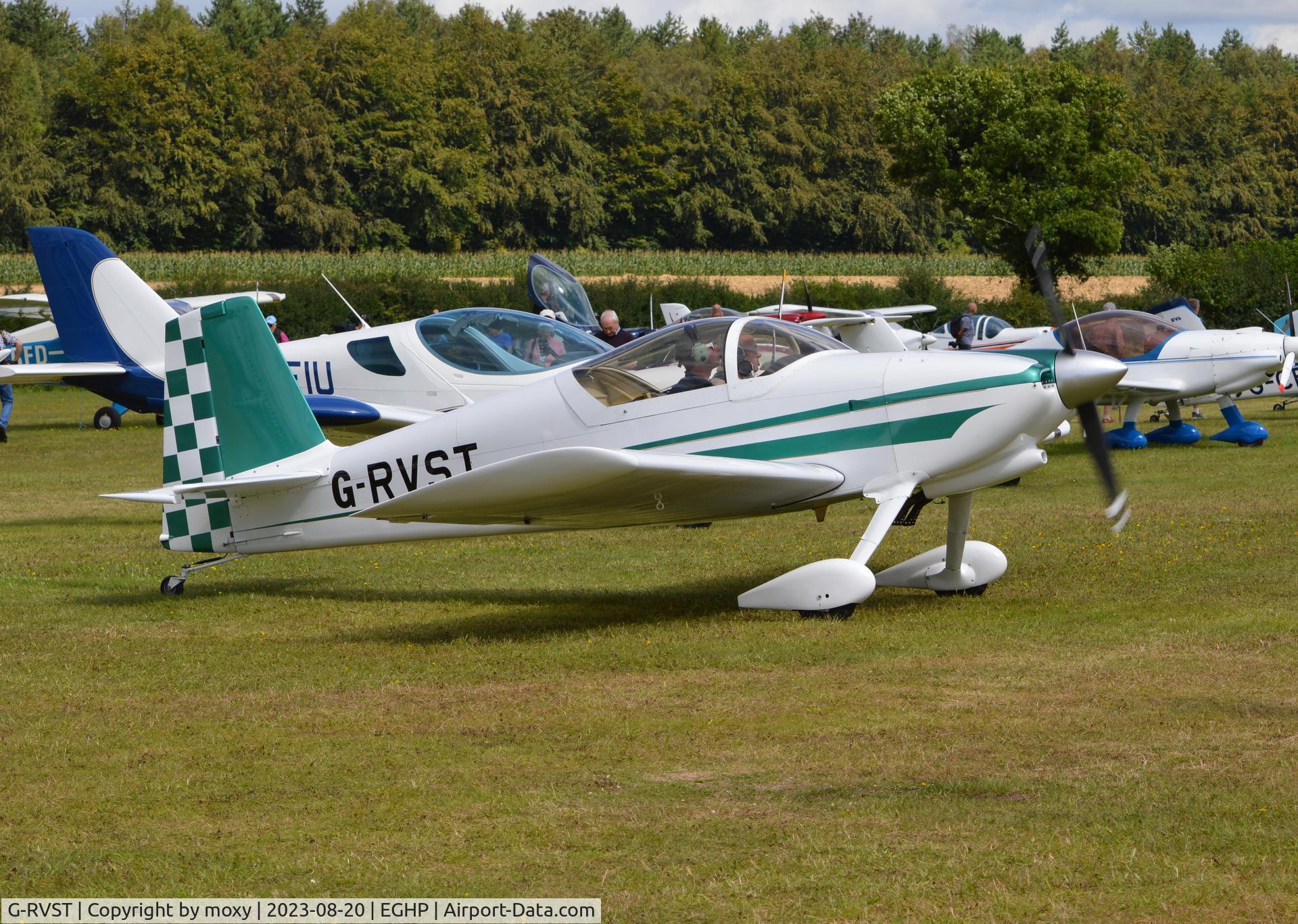 G-RVST, 1997 Vans RV-6 C/N 22293, Vans RV-6 at Popham. Ex N2399C