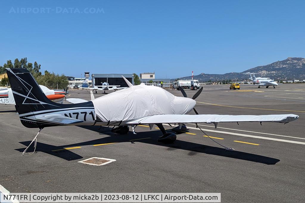 N771FR, Cirrus SR-22T GTS G6 C/N 8883, Parked