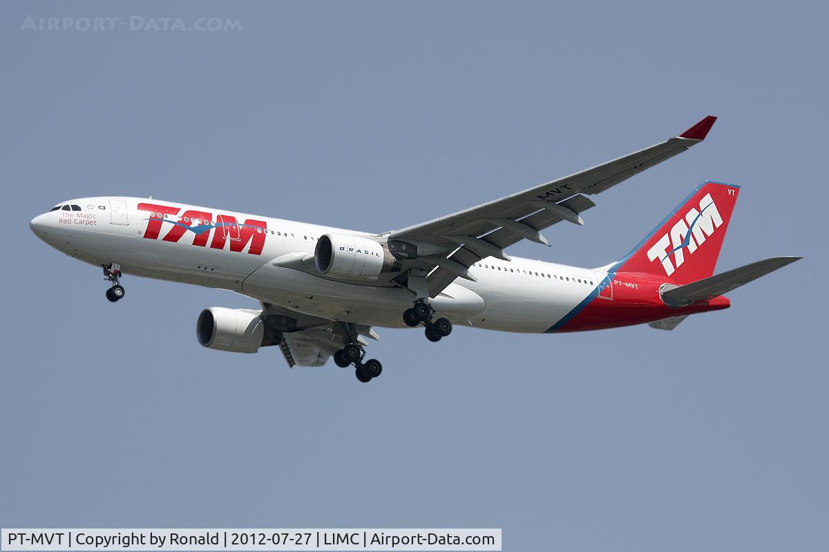 PT-MVT, 2010 Airbus A330-223 C/N 1118, at mxp