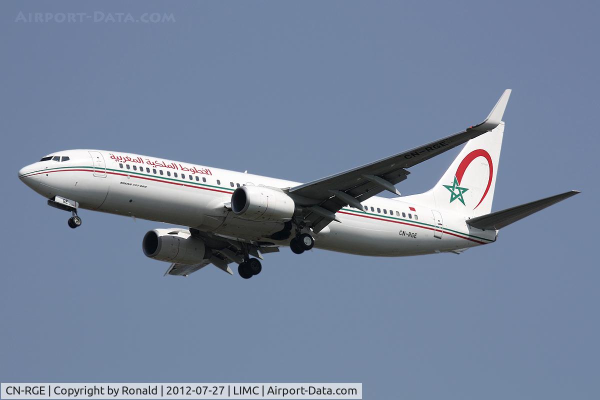 CN-RGE, 2011 Boeing 737-86N C/N 36822, at mxp