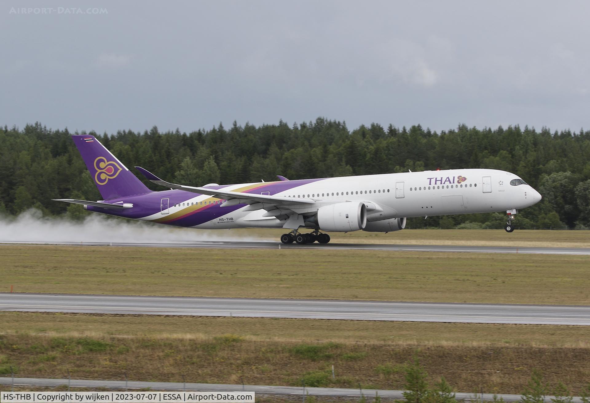 HS-THB, 2016 Airbus A350-941 C/N 044, RWY 19L