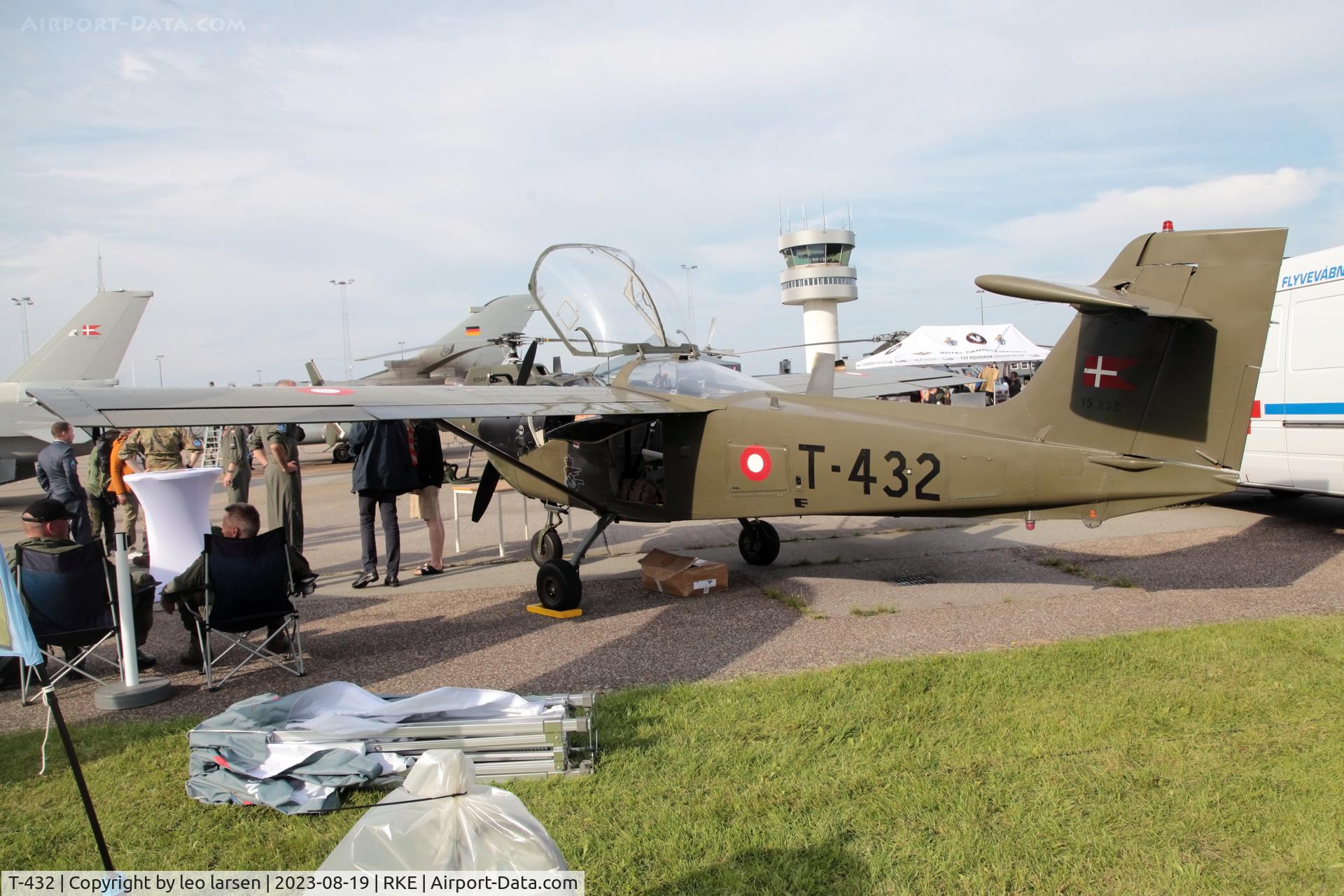 T-432, Saab T-17 Supporter C/N 15-232, Roskilde Air Show 19.8.2023