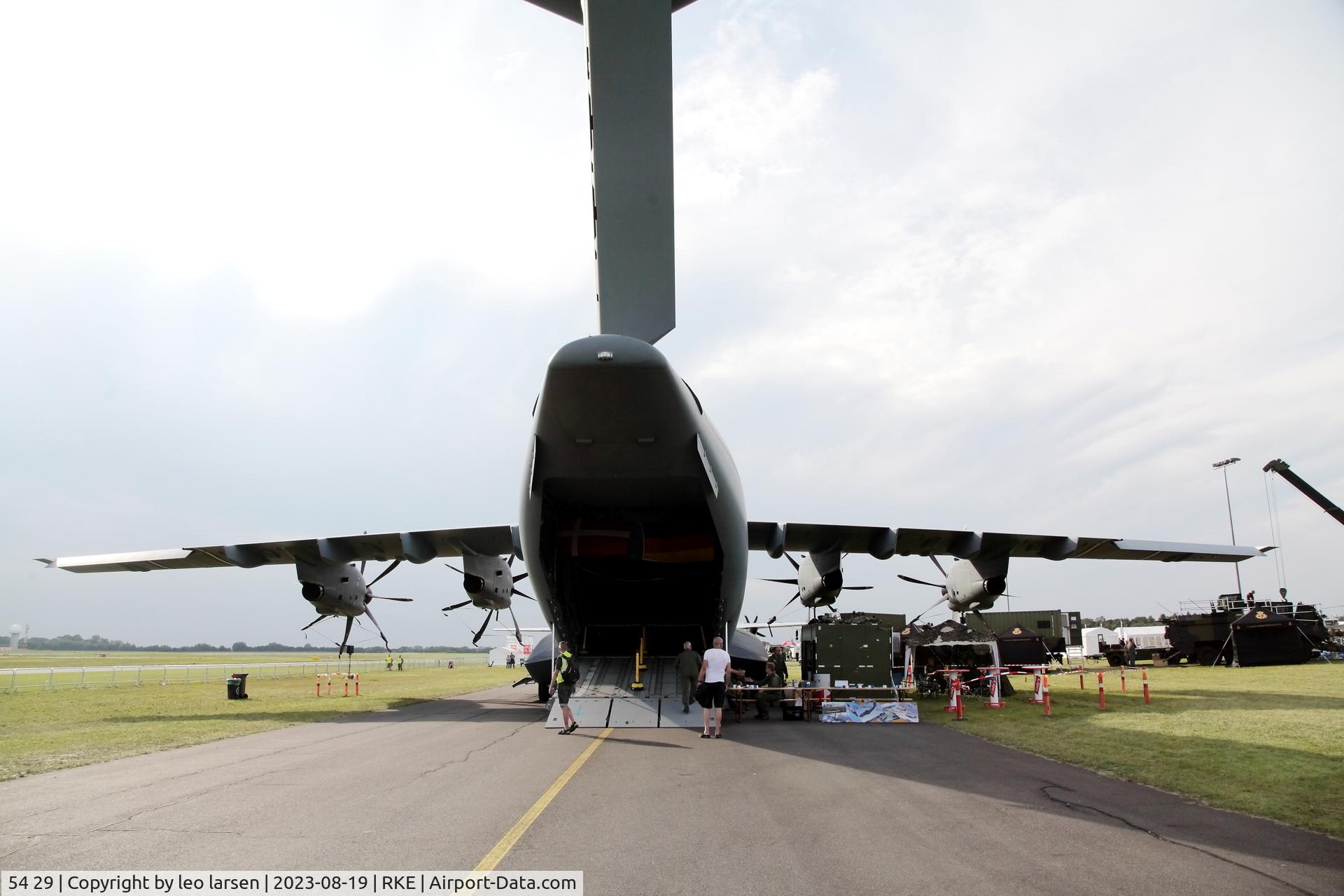 54 29, 2019 Airbus A400M-180 Atlas C/N 090, Roskilde Air Show 19.8.2023