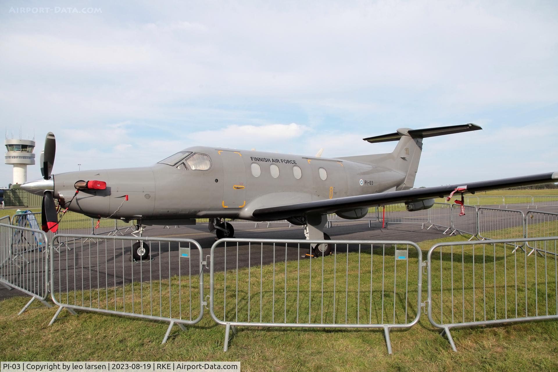PI-03, 2010 Pilatus PC-12/47E C/N 1213, Roskilde Air Show 19.8.2023