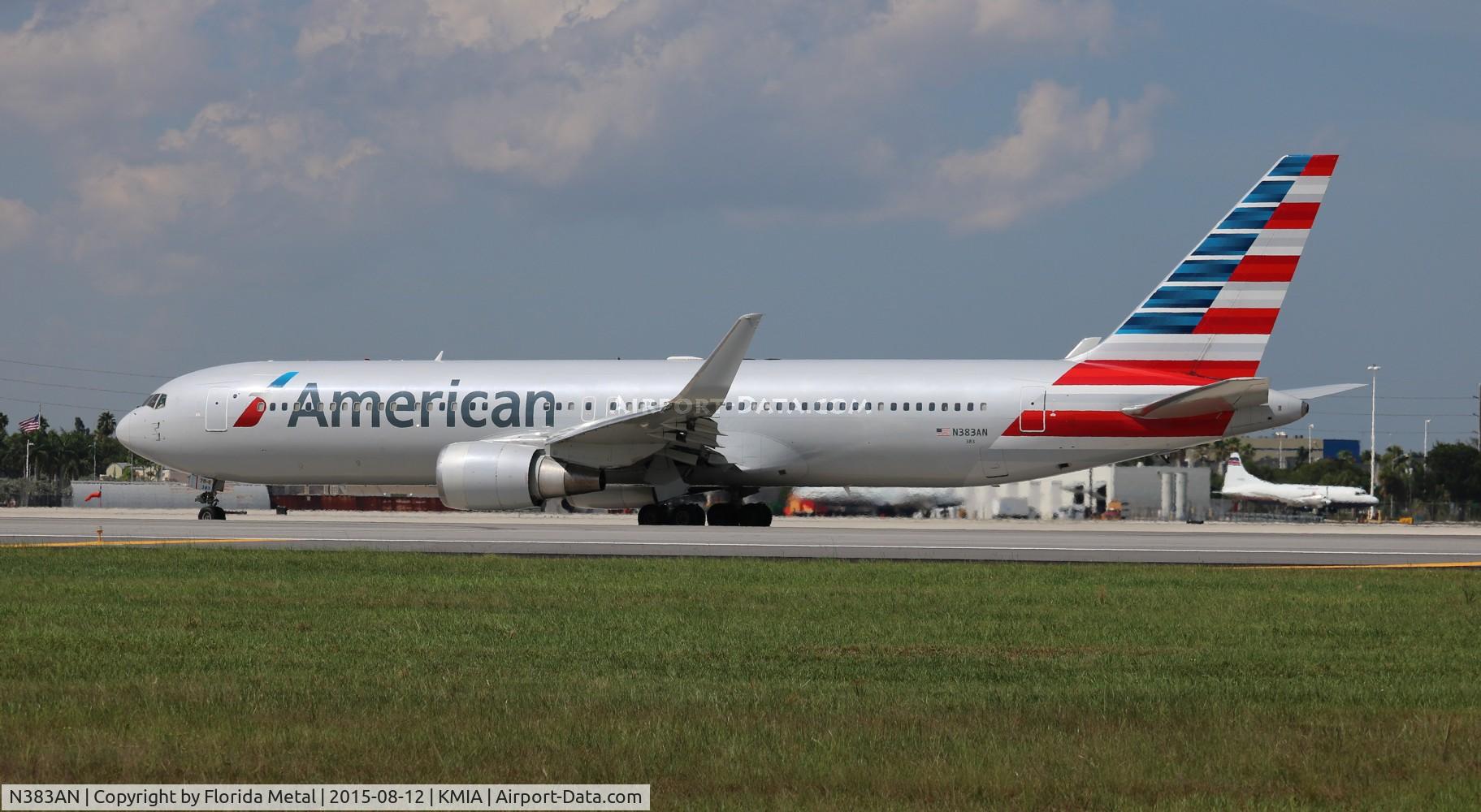 N383AN, 1993 Boeing 767-323 C/N 26995, AAL 763 nc zx MIA-LHR