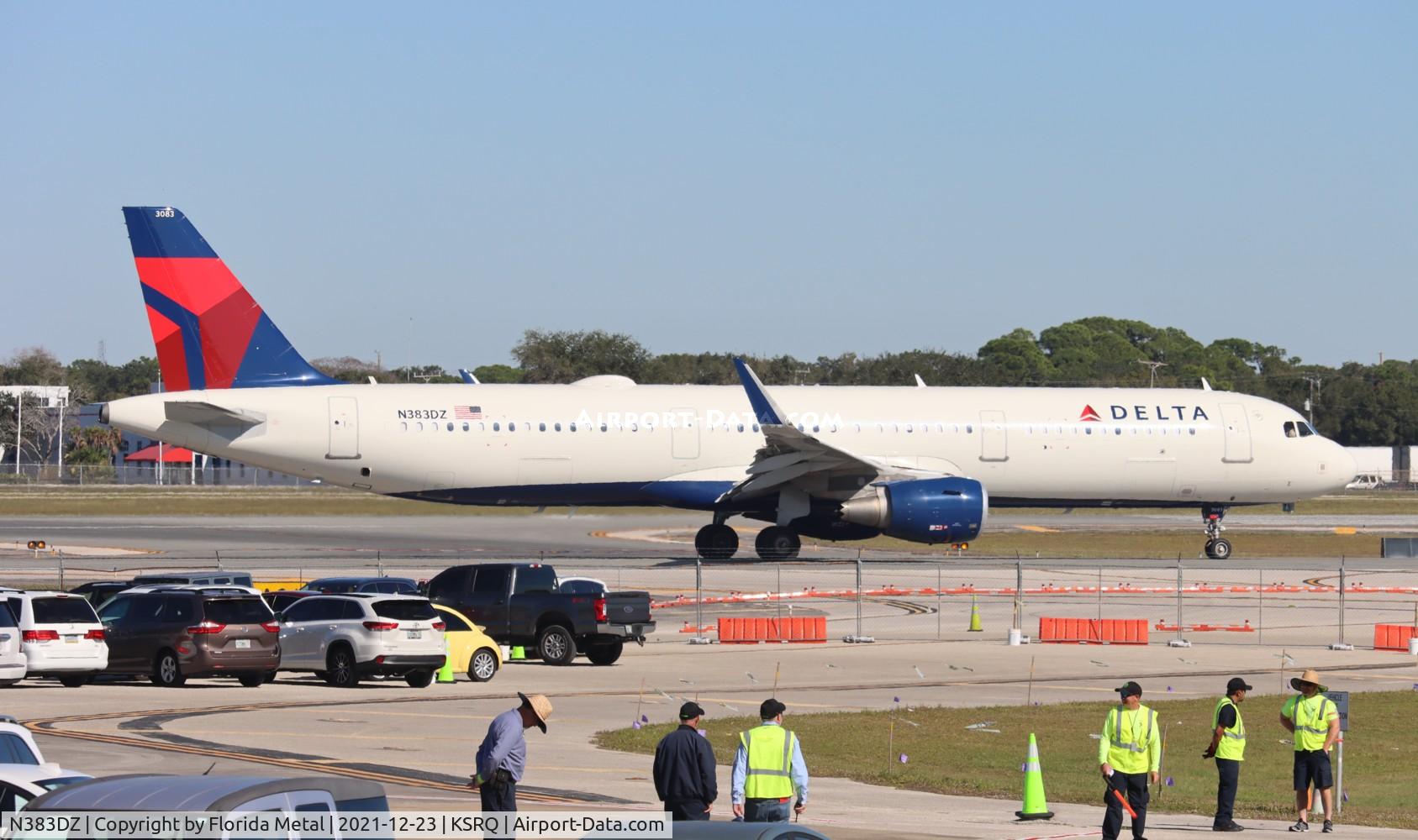 N383DZ, 2019 Airbus A321-211 C/N 8916, DAL A321 zx SRQ-ATL