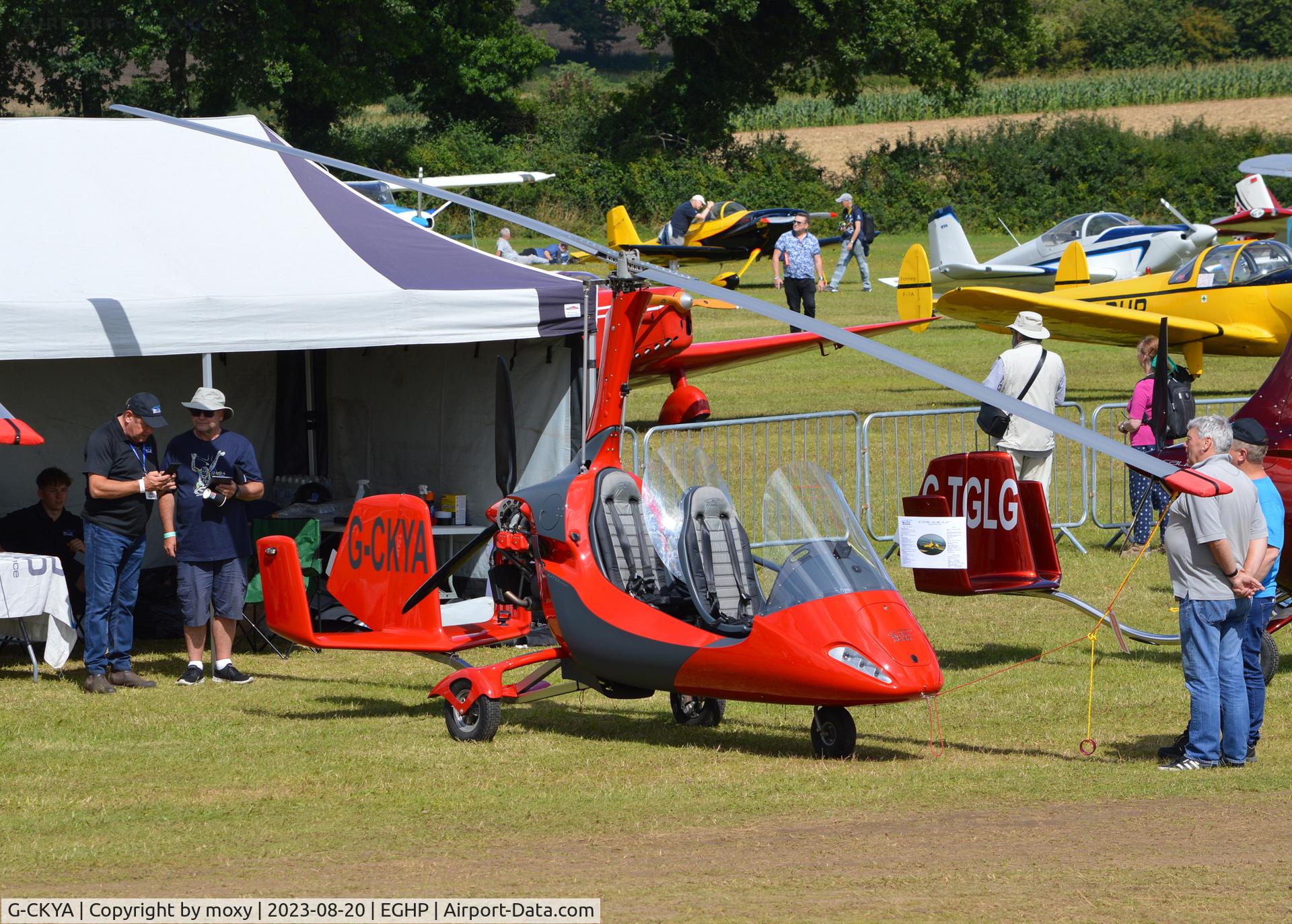 G-CKYA, 2018 AutoGyro MTOsport 2017 C/N RSUK/MTO2/006, AutoGyro MTOsport 2017 at Popham.