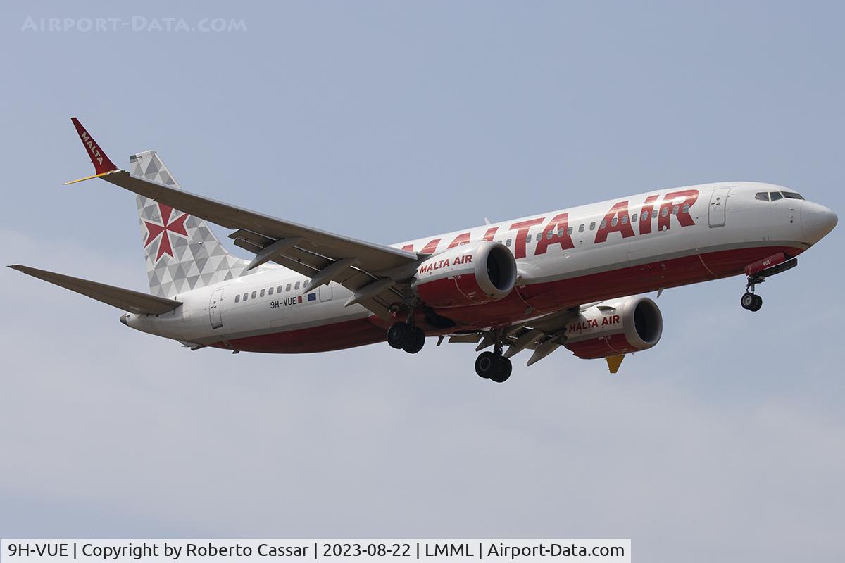 9H-VUE, 2021 Boeing 737-8-200 MAX C/N 65876, Runway 31