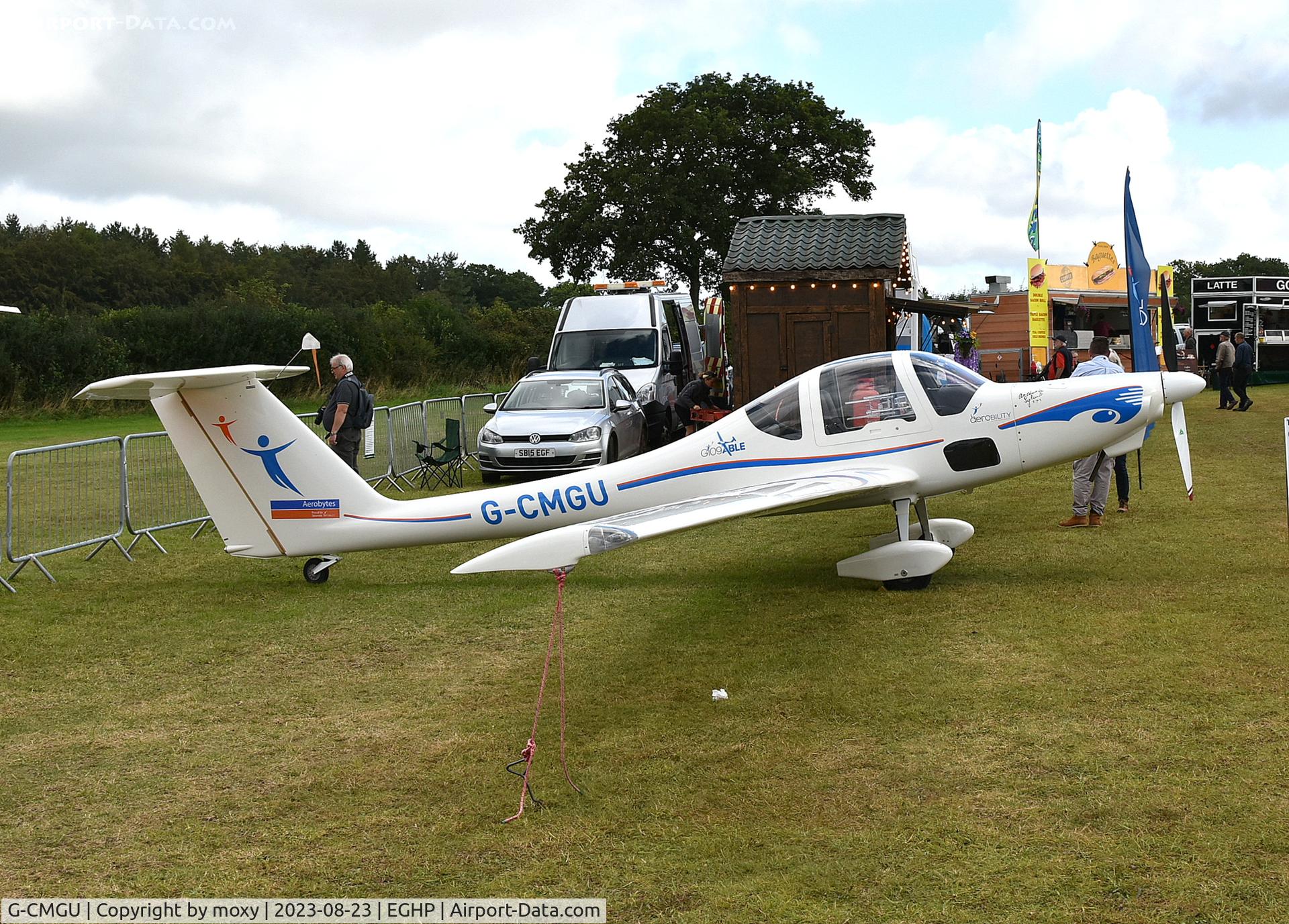 G-CMGU, Grob G-109B Vigilant T1 C/N 6525, Grob G-109B Vigilant T1 at Popham. Ex RAF ZH144