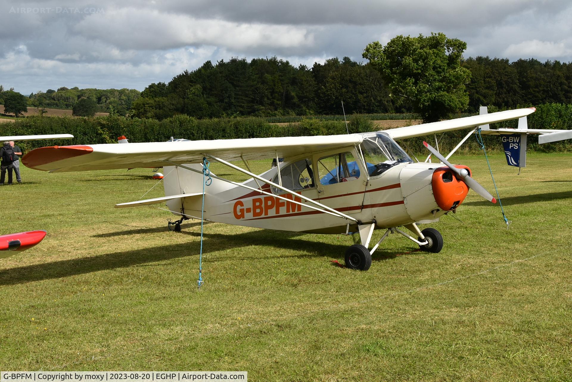 G-BPFM, 1946 Aeronca 7AC Champion C/N 7AC-4751, Aeronca 7AC at Popham. Ex N1193E