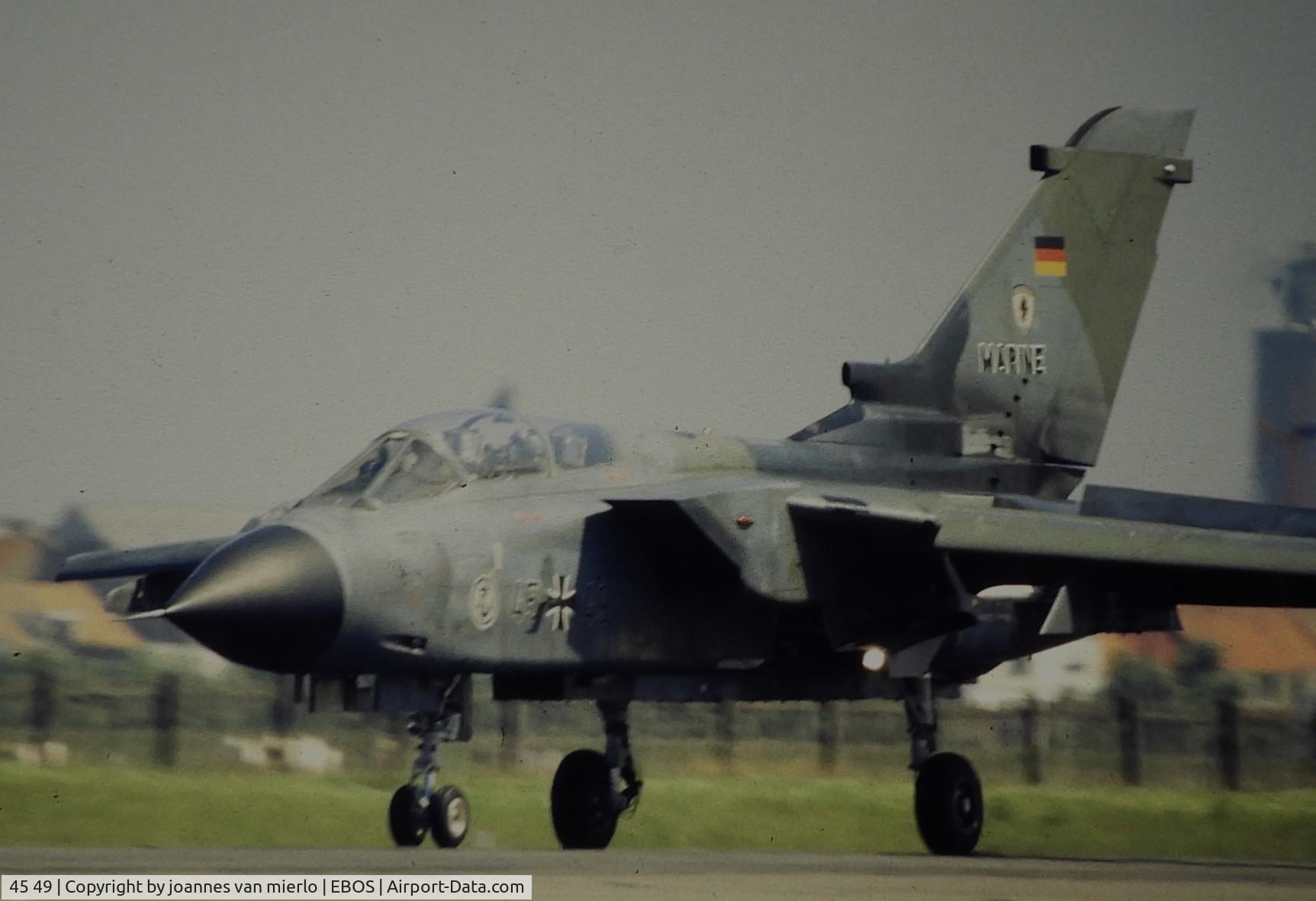 45 49, Panavia Tornado IDS C/N 623/GS197/4249, Slide scan Ostend air show