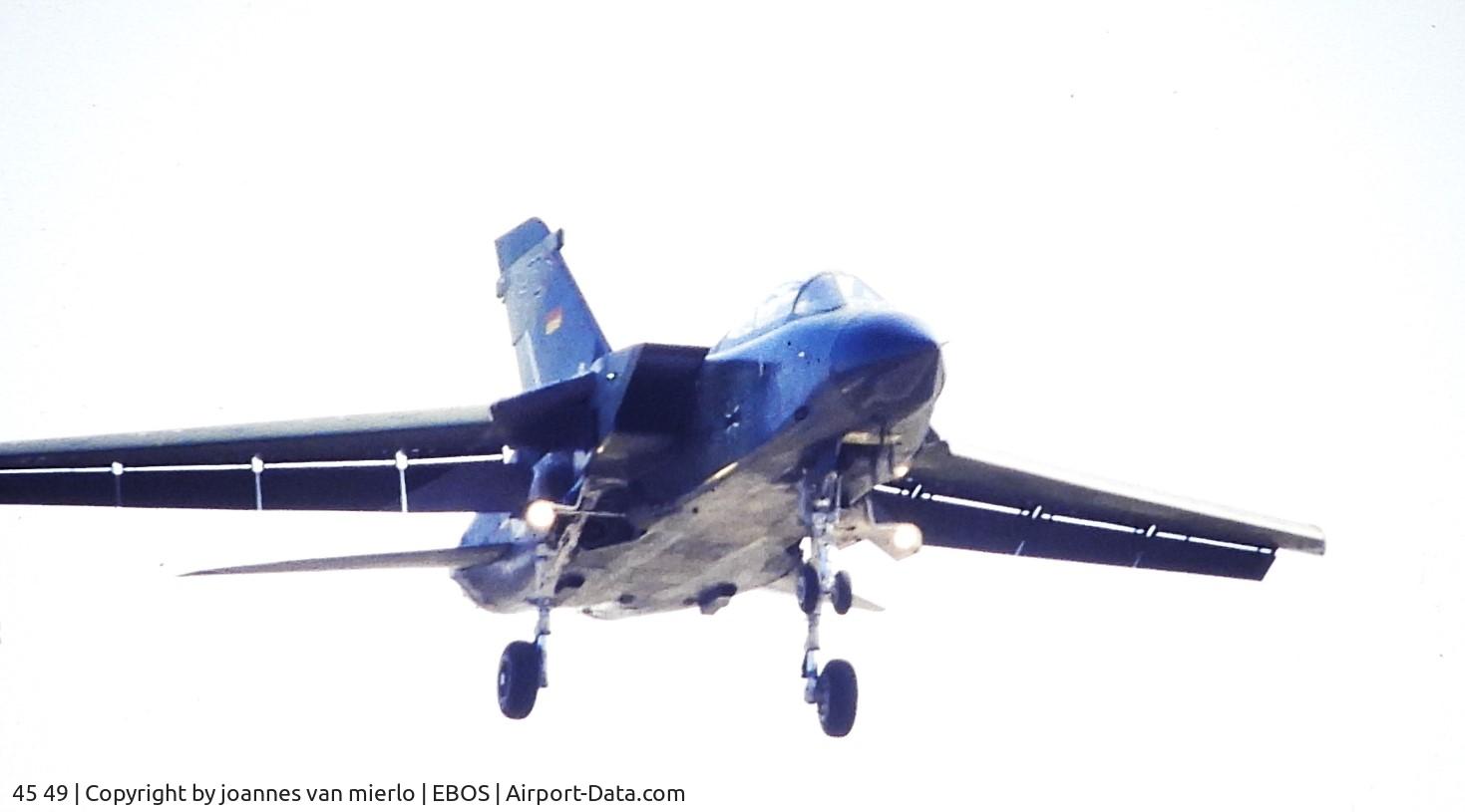 45 49, Panavia Tornado IDS C/N 623/GS197/4249, Ostend airshow