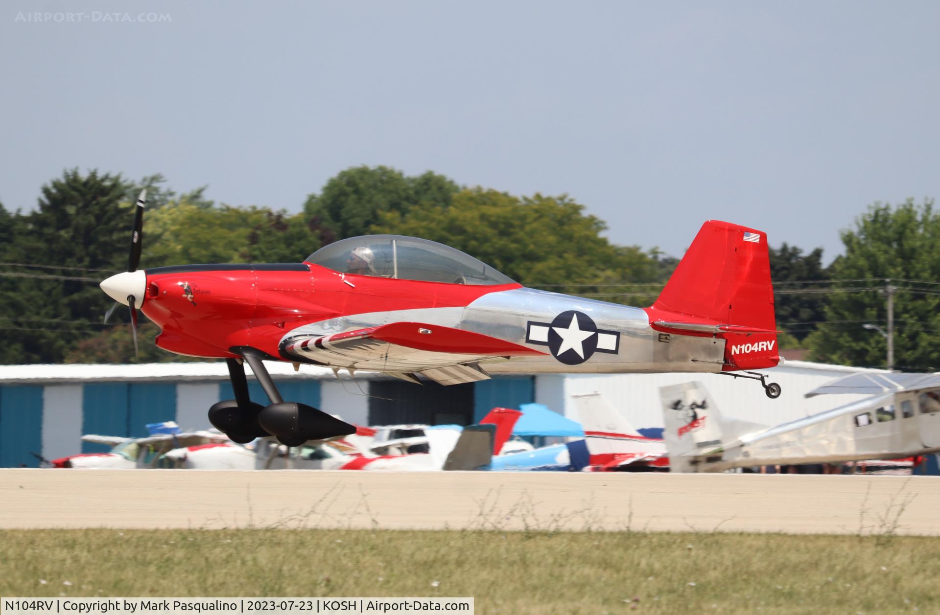 N104RV, 1985 Vans RV-4 C/N 104A, Vans RV-4