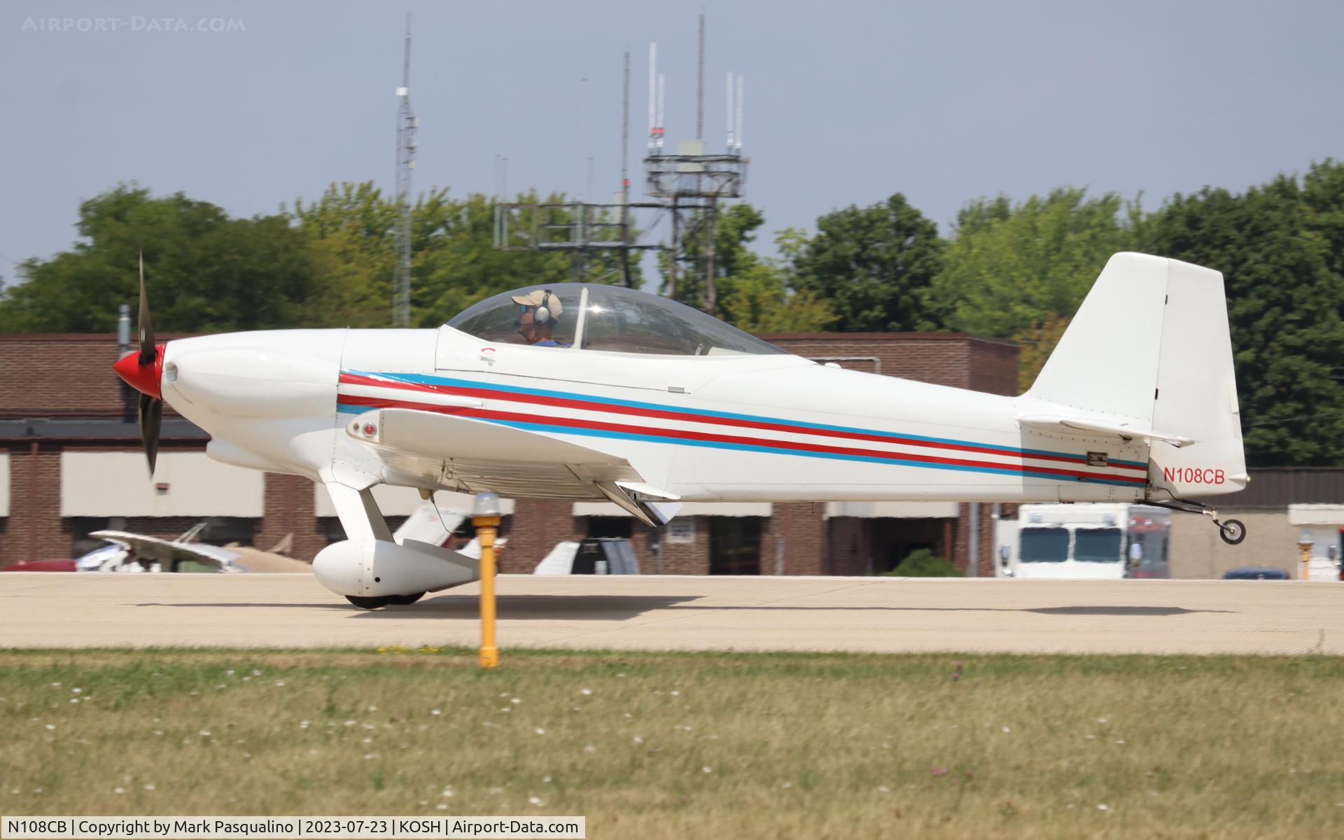 N108CB, 1988 Vans RV-4 C/N 346, Vans RV-4