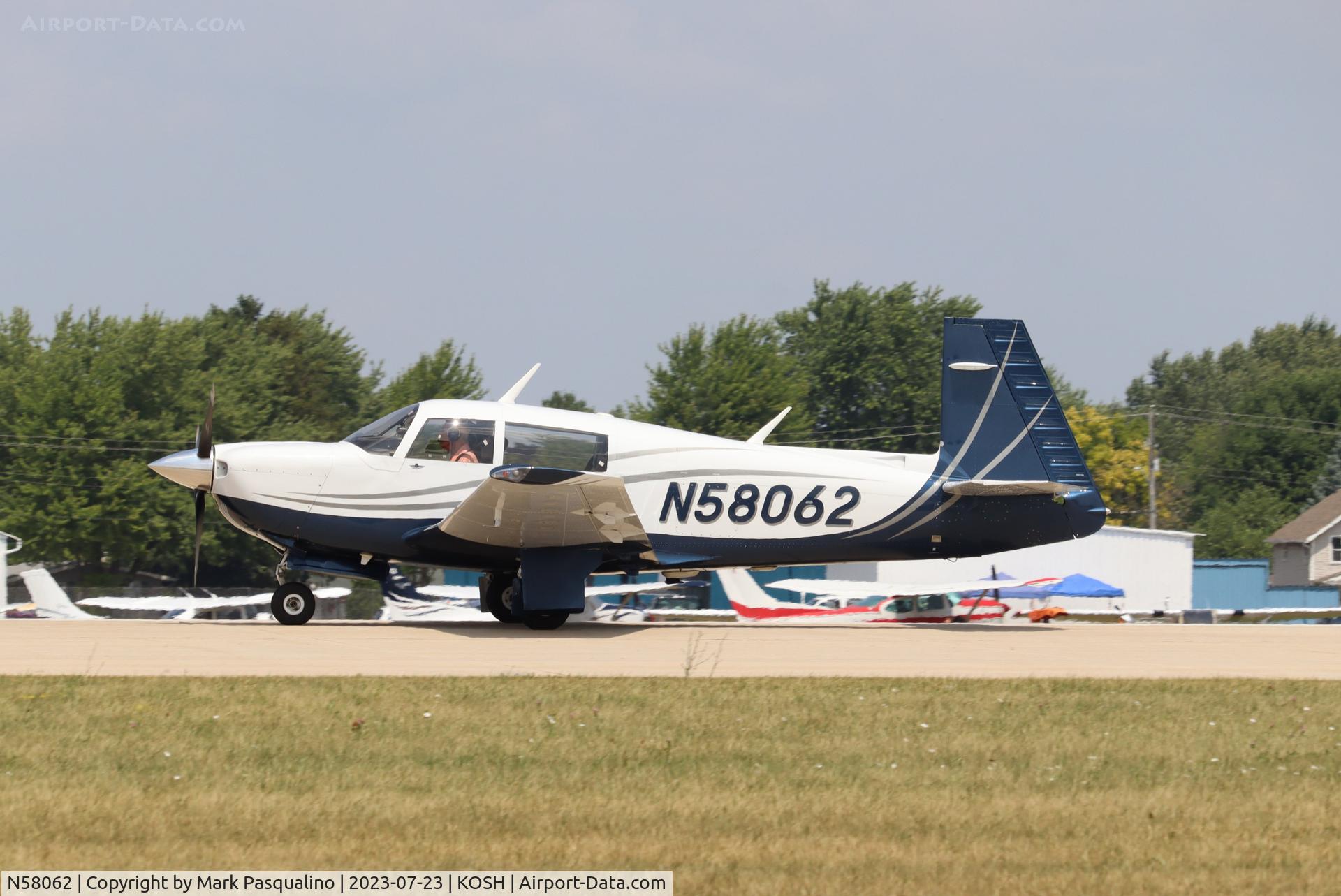 N58062, Mooney M20J 201 C/N 24-1540, Mooney M20J