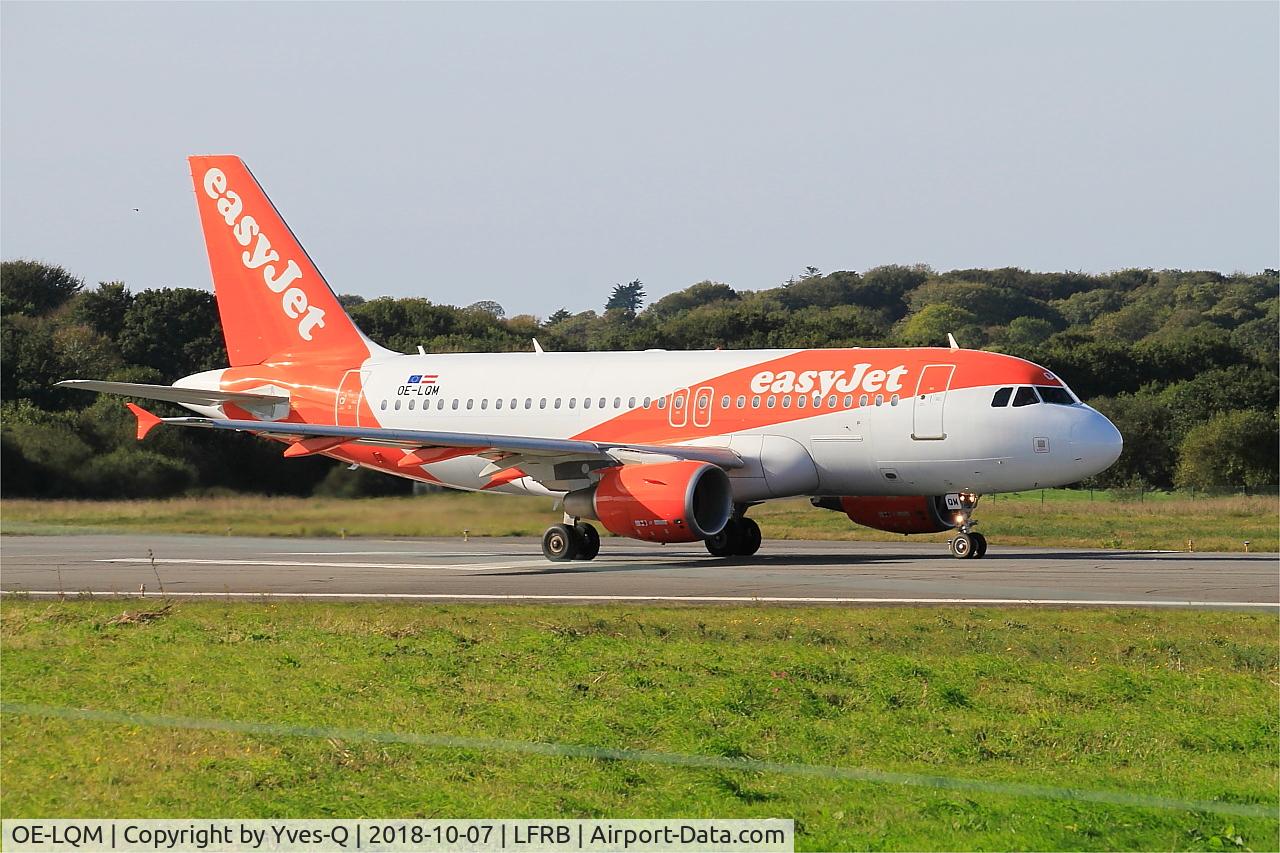 OE-LQM, 2009 Airbus A319-111 C/N 3824, Airbus A319-111, Take off run rwy 07R, Brest-Guipavas Airport (LFRB-BES)