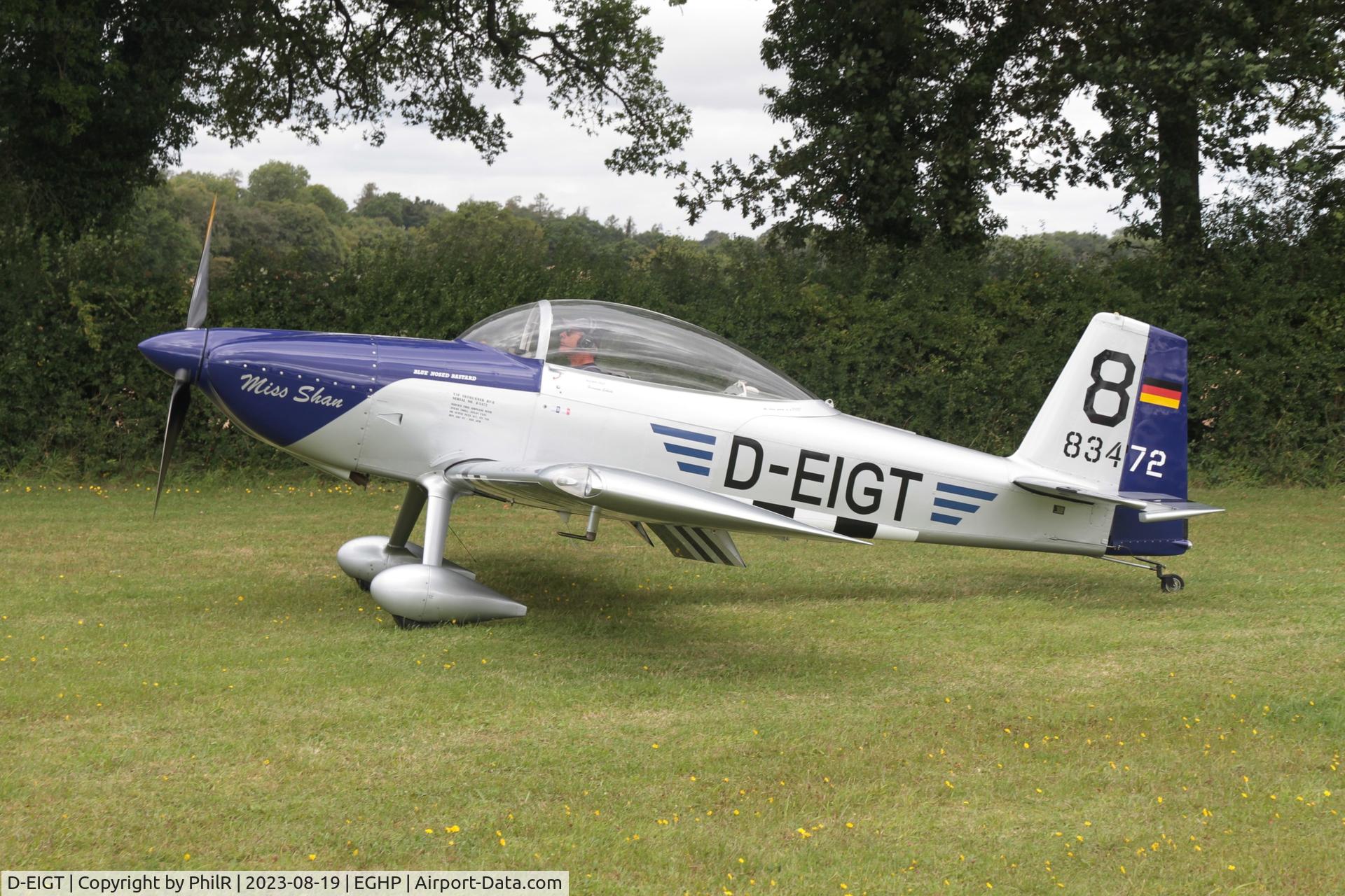 D-EIGT, 2016 Vans RV- 8 C/N 83472, D-EIGT 2016 VANS RV-8 LAA Rally Popham