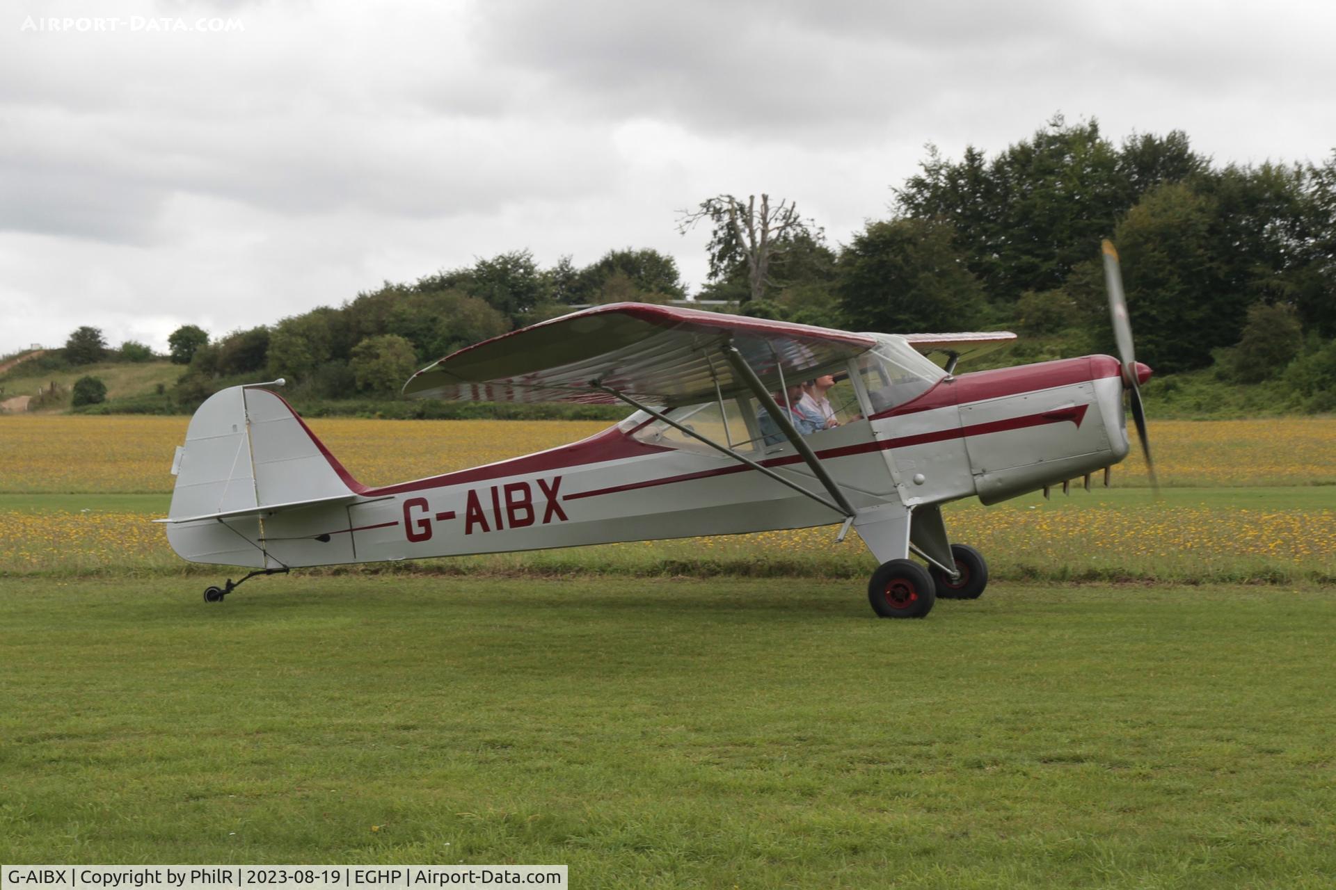 G-AIBX, 1946 Auster J-1 Autocrat C/N 2159, G-AIBX 1946 Auster 5J1 Autocrat LAA Rally Popham