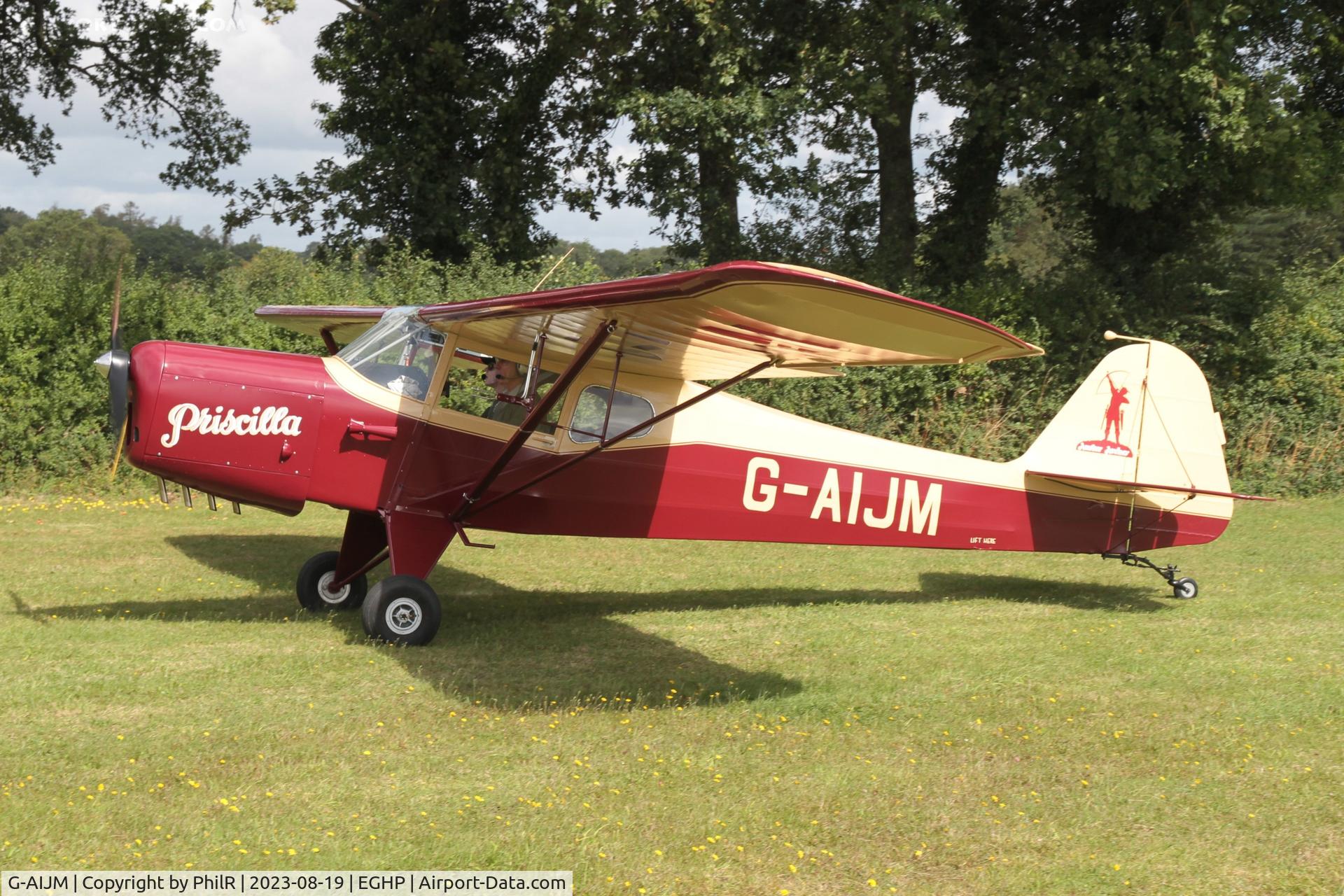 G-AIJM, 1946 Auster J-4 Archer C/N 2069, G-AIJM 1946 Auster 5J4 Archer LAA Rally Popham