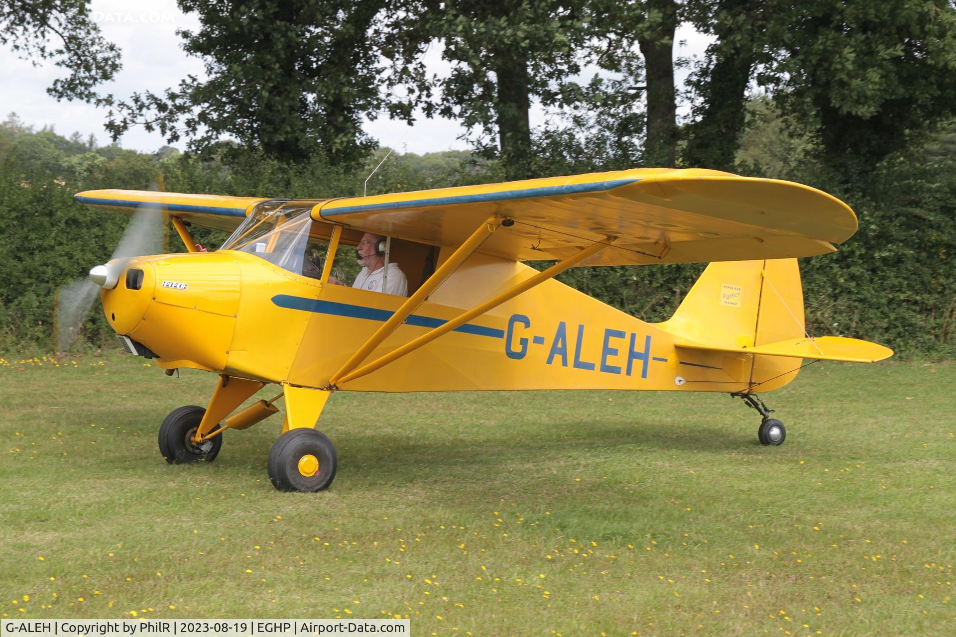 G-ALEH, 1948 Piper PA-17 Vagabond C/N 17-87, G-ALEH 1948 Piper PA-17 Vagabond LAA Rally Popham