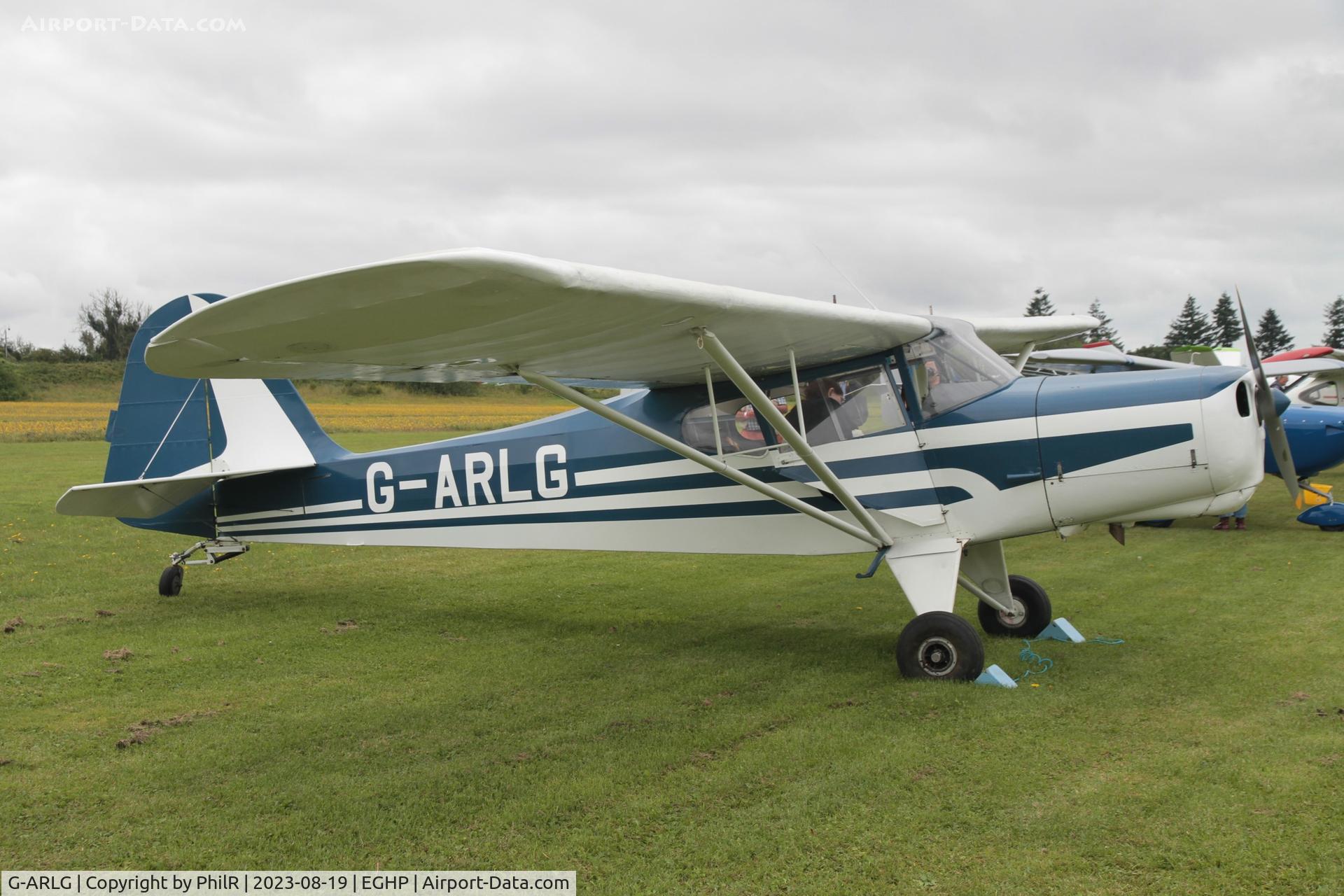 G-ARLG, 1961 Auster D4-108 C/N 3606, G-ARLG 1961 Auster D4-108 LAA Rally Popham