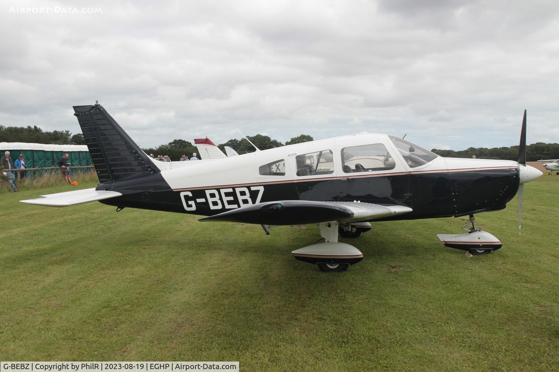 G-BEBZ, 1976 Piper PA-28-151 Cherokee Warrior C/N 28-7615328, G-BEBZ 1976 Piper PA-28-151 Cherokee Warrior LAA Rally Popham