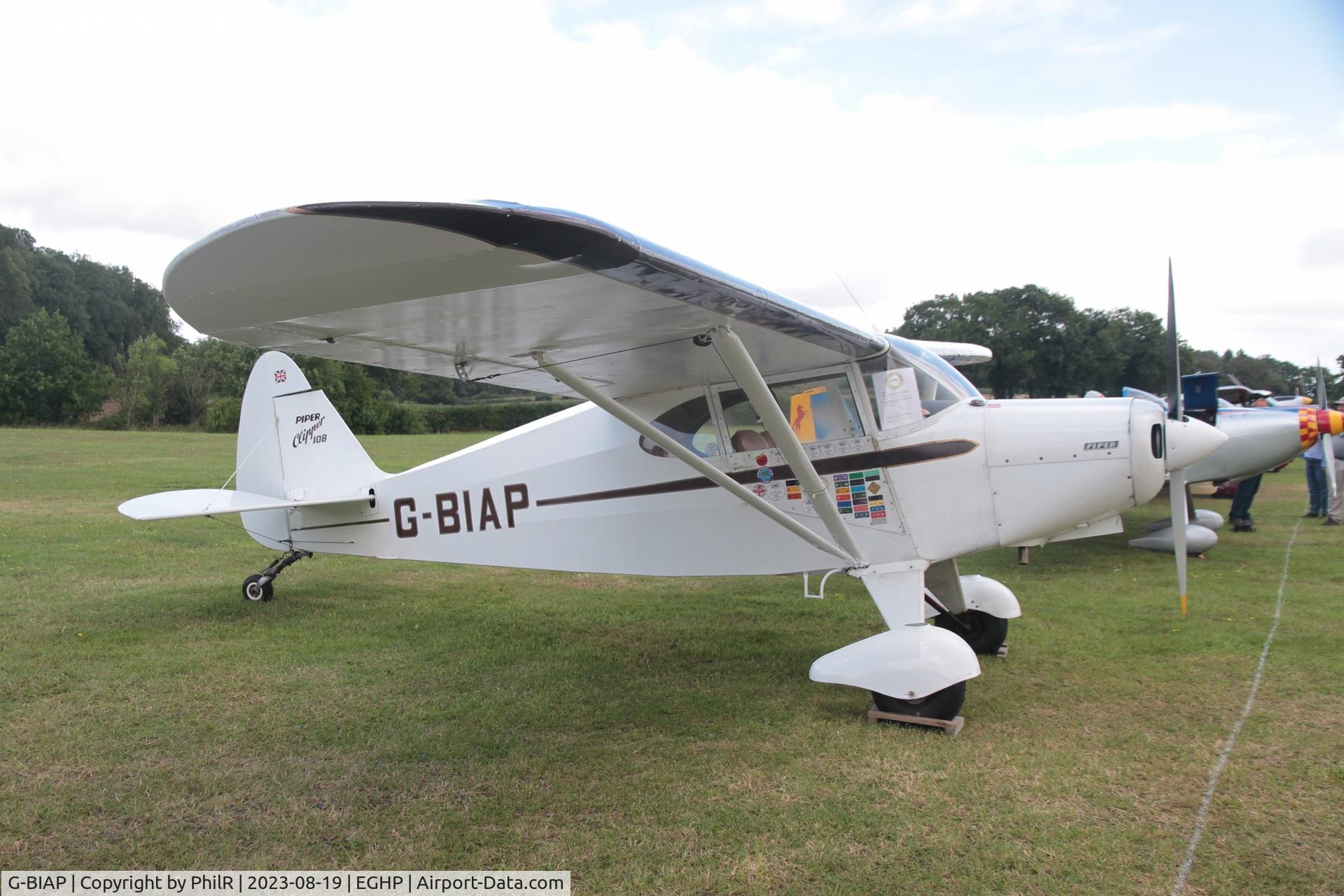 G-BIAP, 1950 Piper PA-16 Clipper Clipper C/N 16-732, G-BIAP 1950 Piper PA-16 Clipper LAA Rally Popham