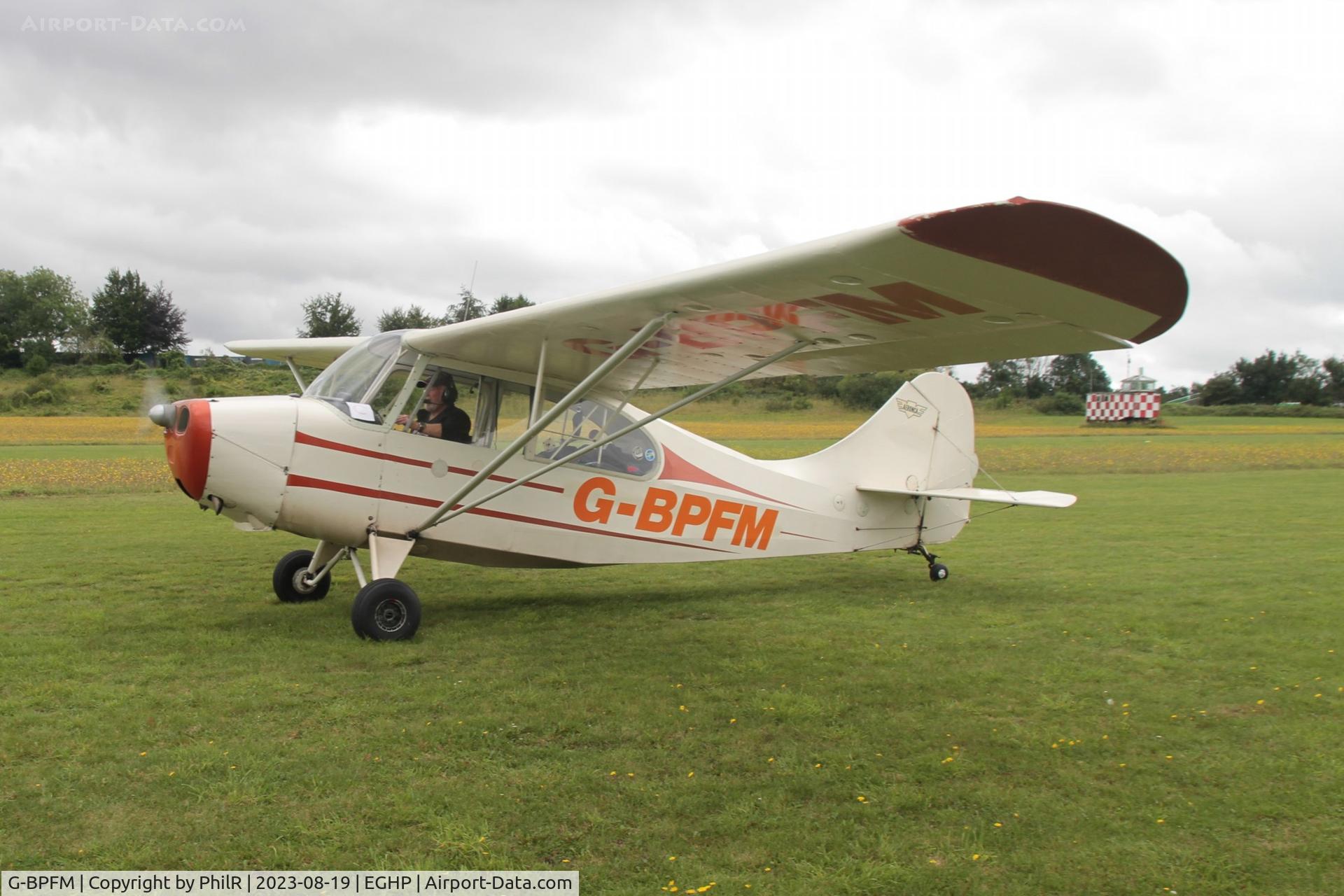 G-BPFM, 1946 Aeronca 7AC Champion C/N 7AC-4751, G-BPFM 1946 Aeronca 7AC Champion LAA Rally Popham