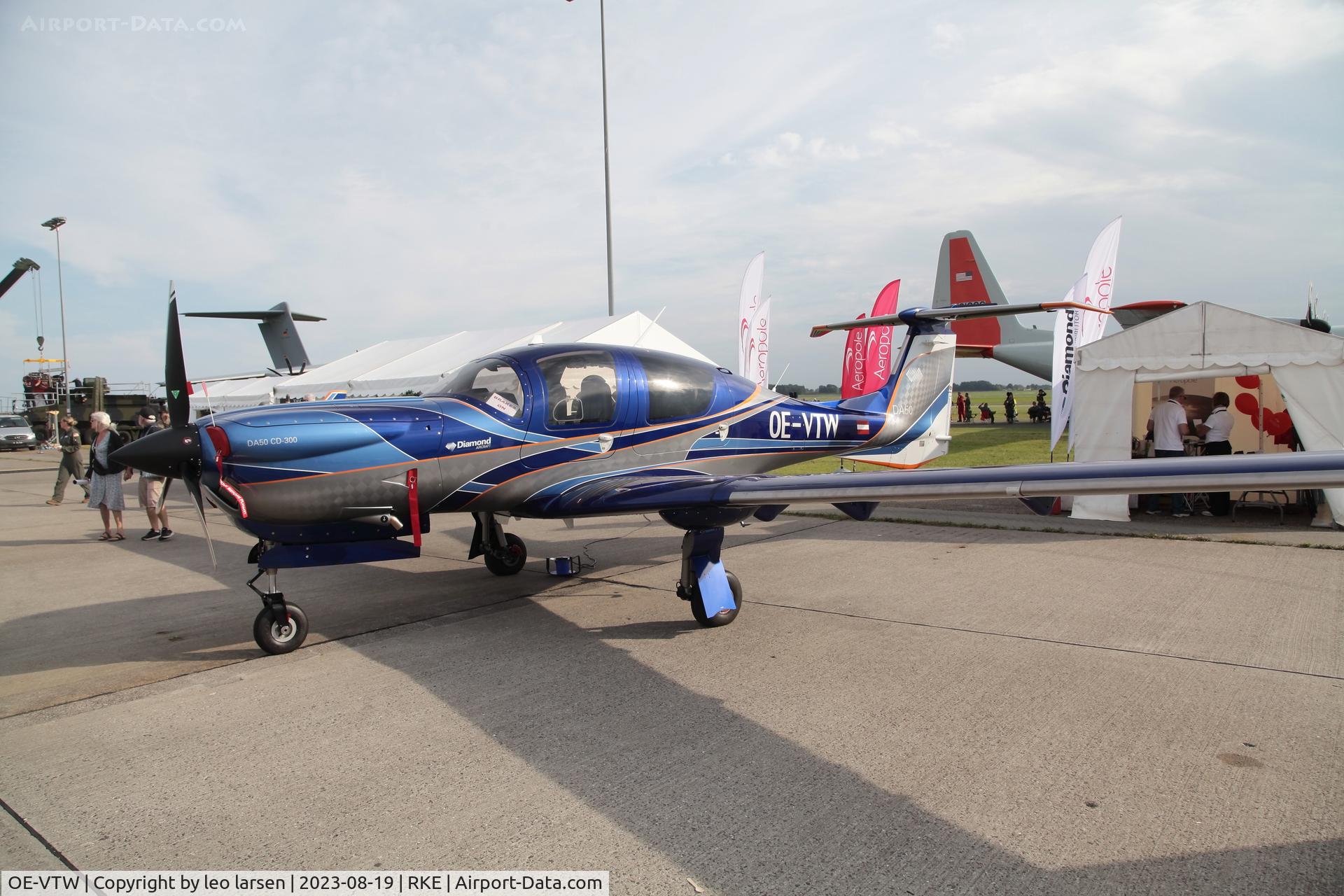 OE-VTW, 2020 Diamond DA-50RG C/N 50.004, Roskilde Air Show 19.8.2023