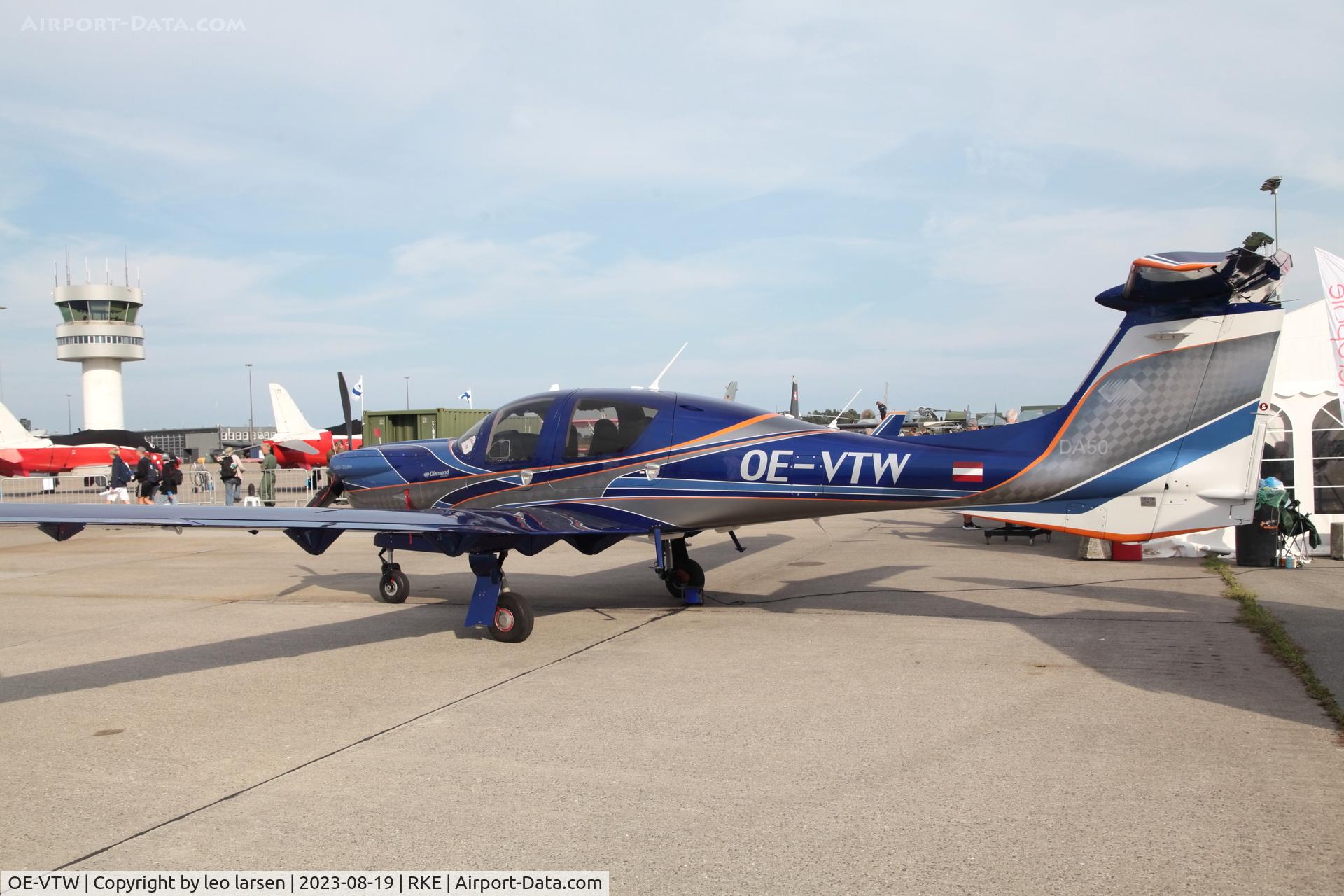 OE-VTW, 2020 Diamond DA-50RG C/N 50.004, Roskilde Air Show 19.8.2023