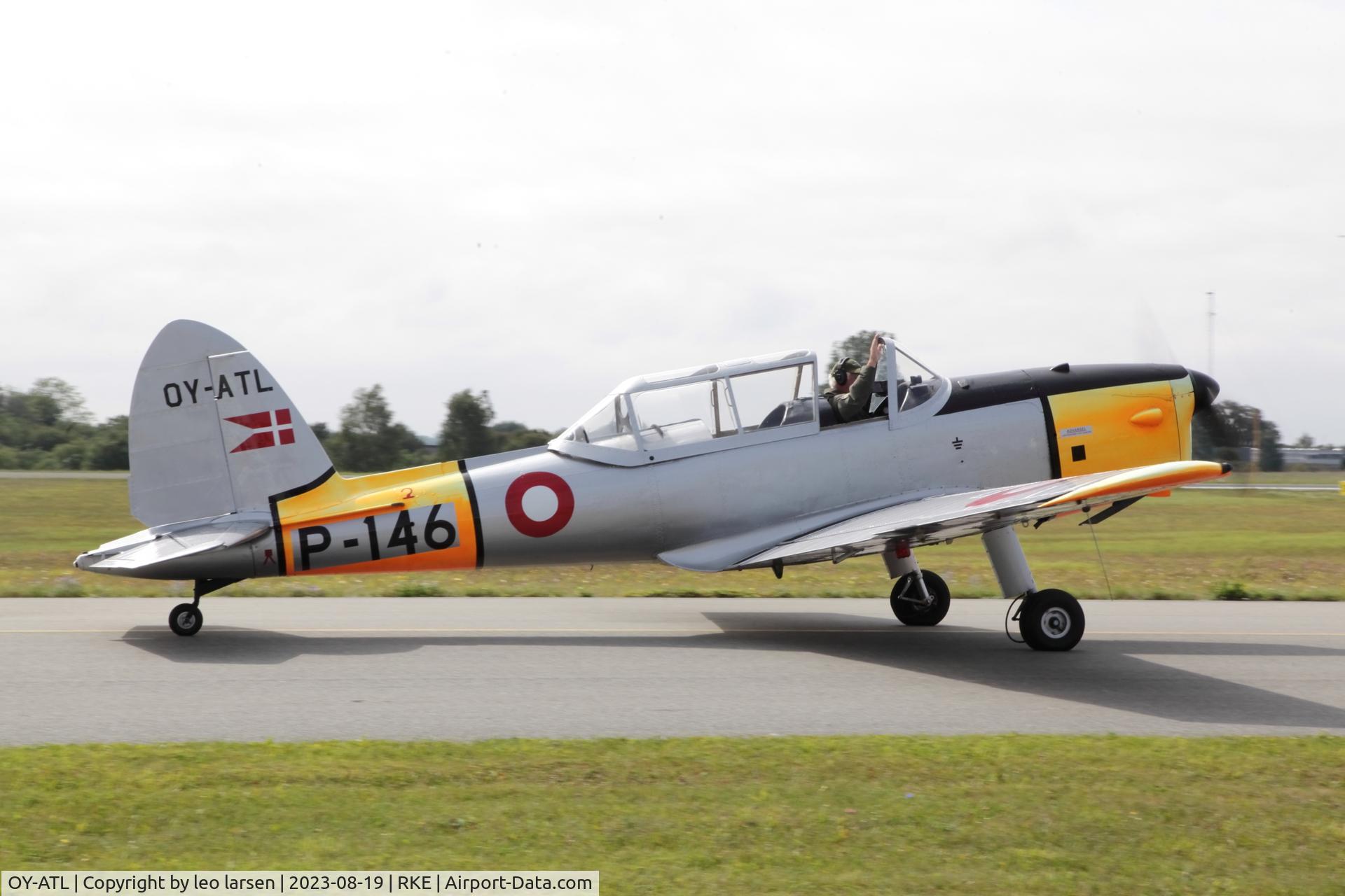OY-ATL, 1953 De Havilland DHC-1 Chipmunk 22 C/N C1/0897, Roskilde Air Show 19.8.2023