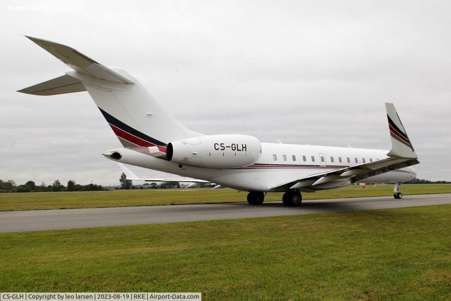 CS-GLH, 2017 Bombardier BD-700-1A10 Global 6000 C/N 9816, Roskilde 19.8.2023