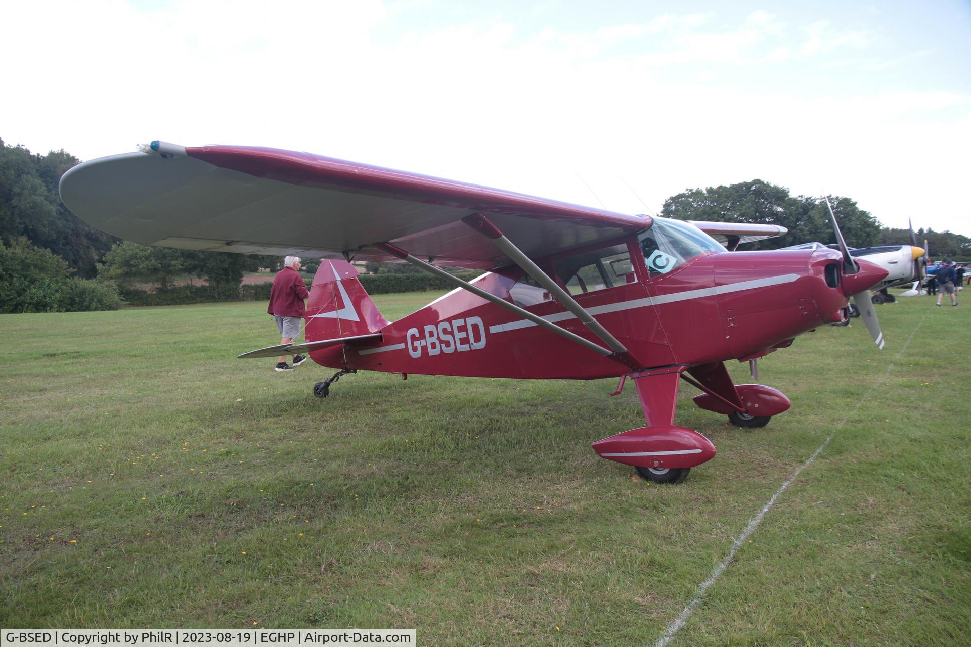 G-BSED, 1957 Piper PA-22-160 Tri Pacer C/N 22-6377, G-BSED 1957 Piper PA-22-160 Tri Pacer LAA Rally Popham