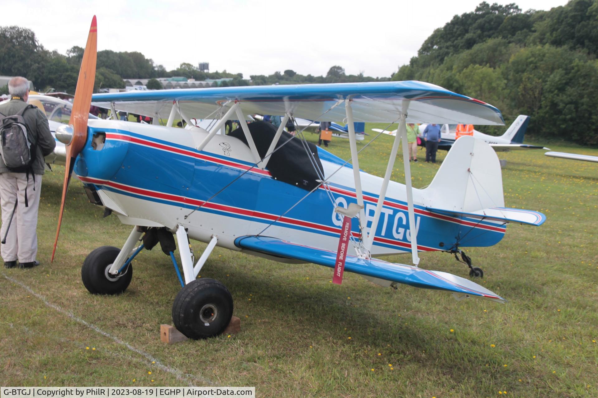 G-BTGJ, 1962 Smith DSA-1 Miniplane C/N NMII, G-BTGJ 1962 Smith DSA-1 Miniplane LAA Rally Popham