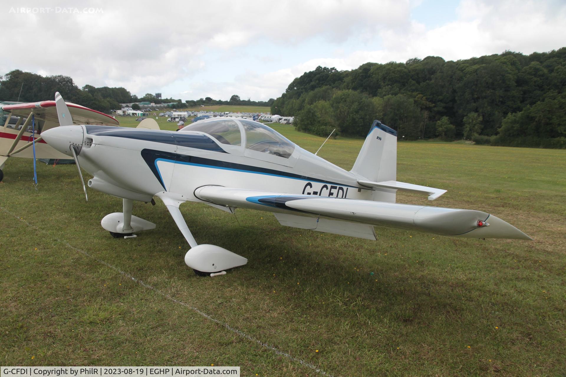 G-CFDI, 1999 Vans RV-6 C/N 23116, G-CFDI 1999 VANS RV-6 LAA Rally Popham