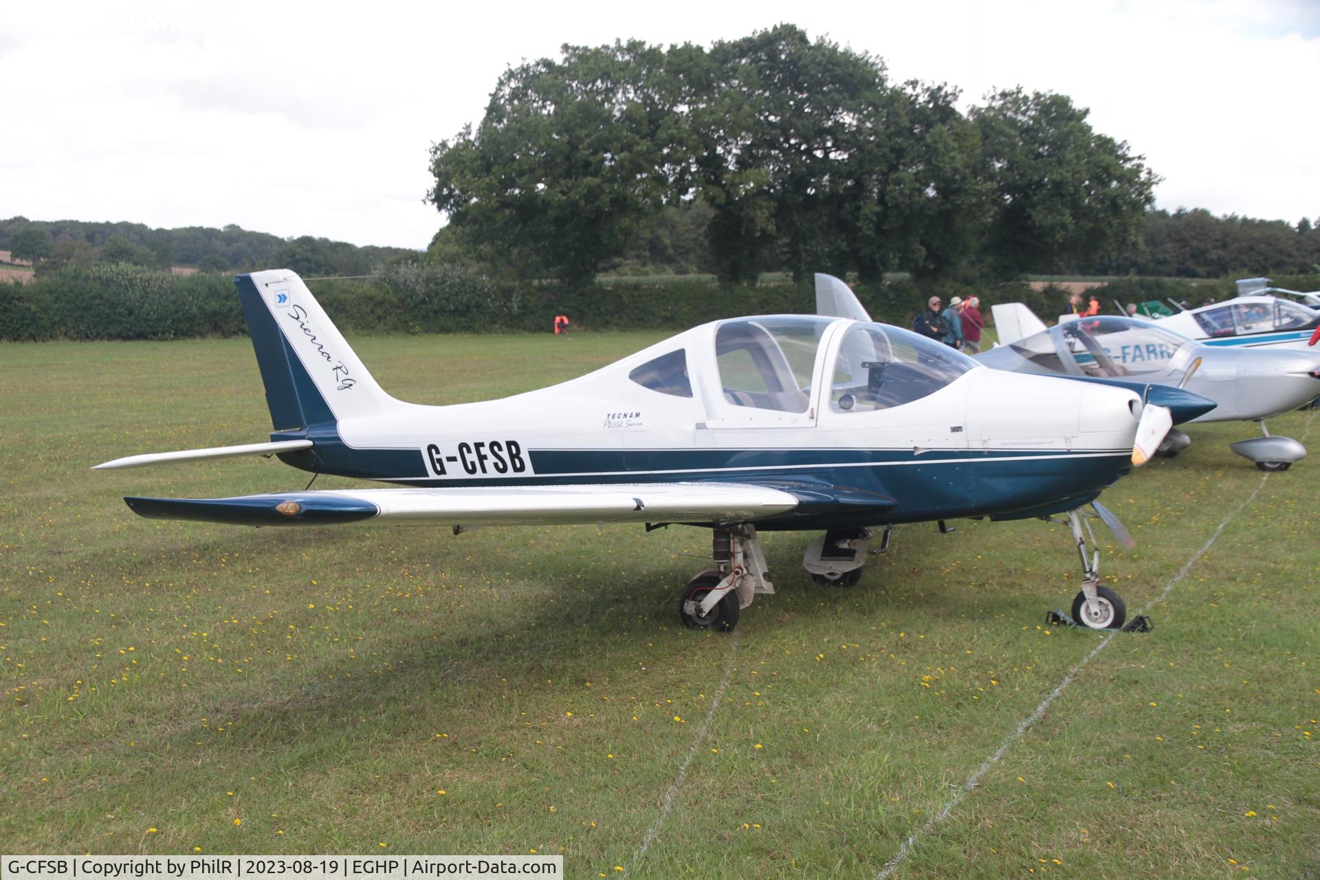 G-CFSB, 2008 Tecnam P-2002RG Sierra C/N LAA 333A-14864, G-CFSB 2010 Tecnam P2002-RG Sierra LAA Rally Popham