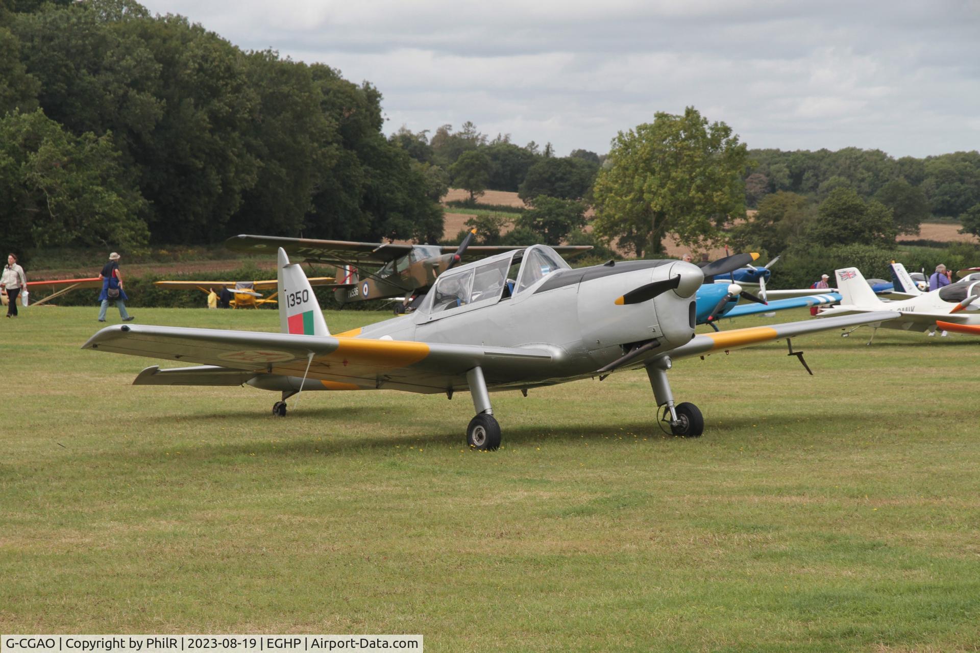 G-CGAO, 1958 OGMA DHC-1 Chipmunk T.20 C/N OGMA-40, G-CGAO (1131) 1958 DHC1 (OGMA) Chipmunk T10 LAA Rally Popham