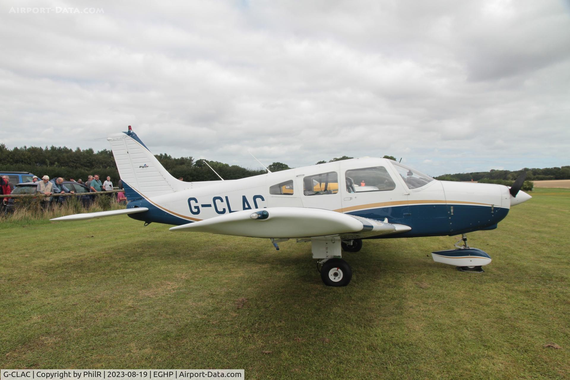 G-CLAC, 1981 Piper PA-28-161 Cherokee Warrior II C/N 28-8116241, G-CLAC 1981 PIPER PA-28-161 Cherokee Warrior ll LAA Rally Popham