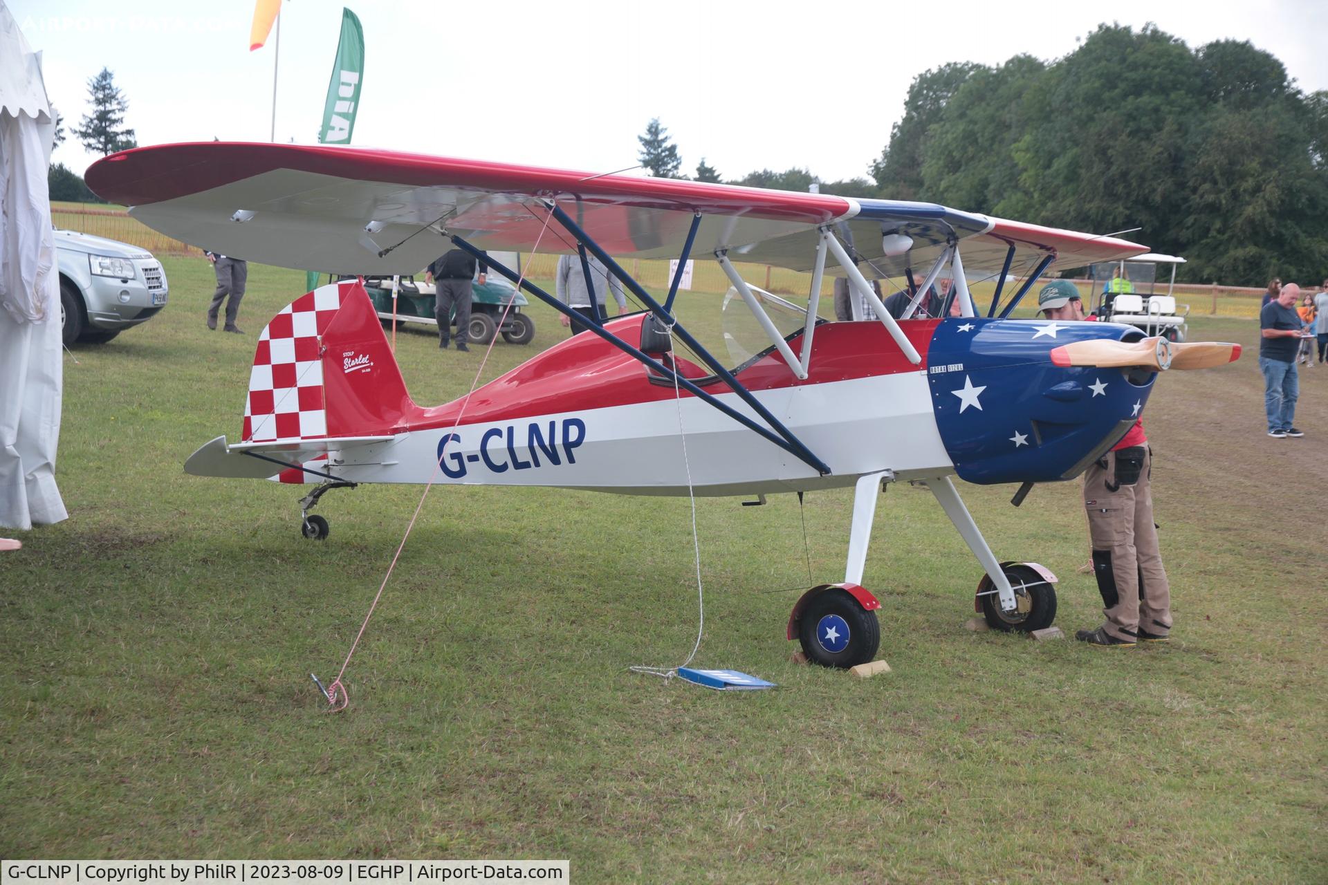 G-CLNP, 2020 Stolp SA-500 Starlet C/N LAA 292-15599, G-CLNP 2020 Starlet SA500 LAA Rally Popham