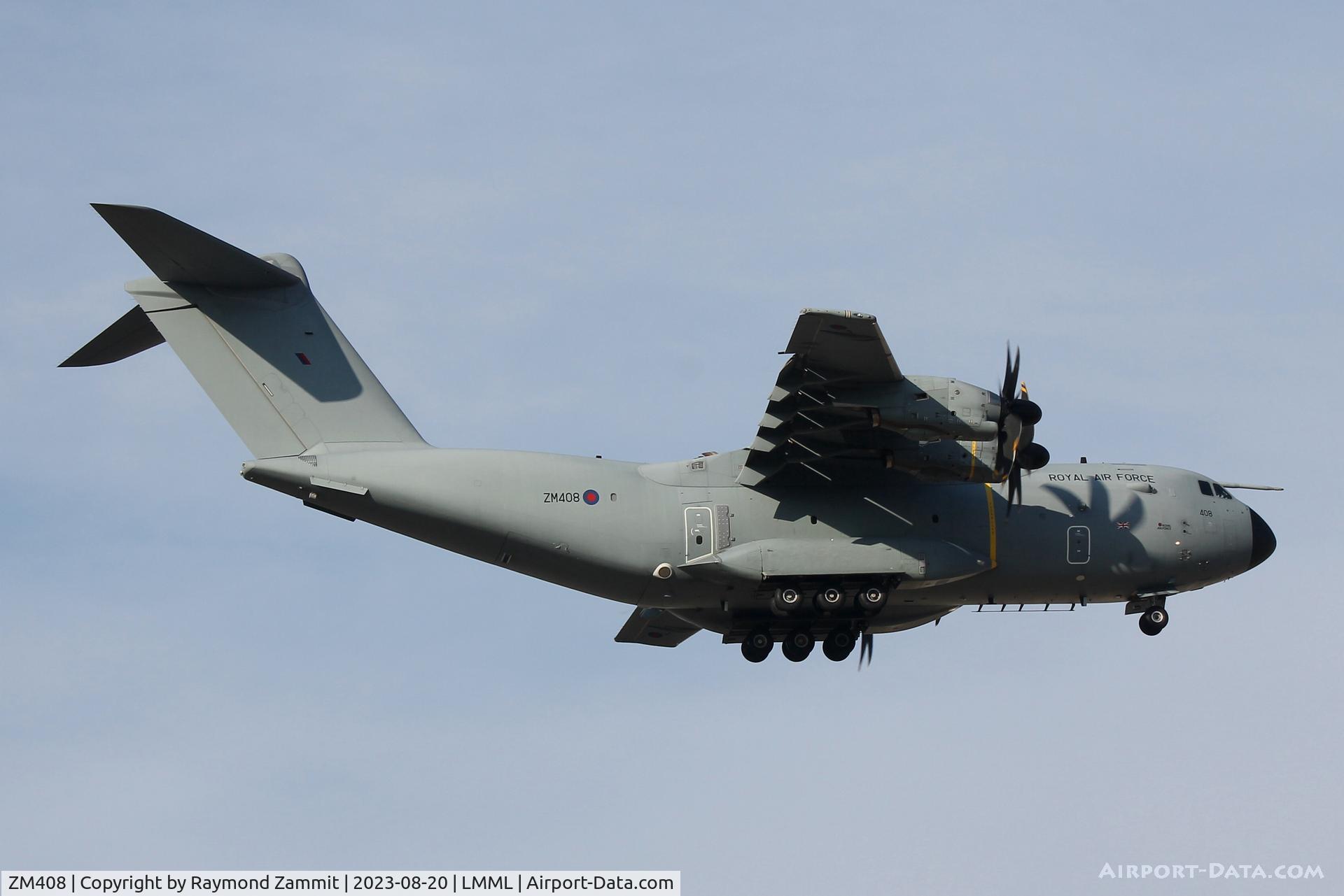 ZM408, 2015 Airbus A400M Atlas C.1 C/N 027, Airbus A400M Atlas C.1 ZM408 Royal Air Force