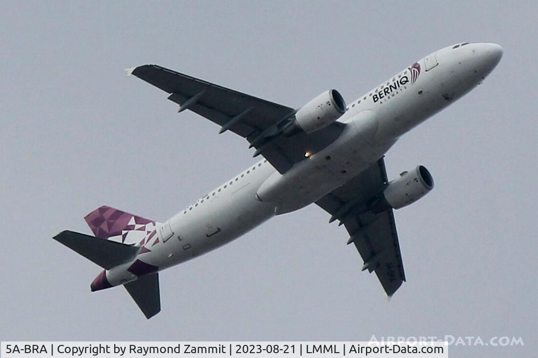 5A-BRA, 2011 Airbus A320-214 C/N 4865, A320 5A-BRA Berniq Airways