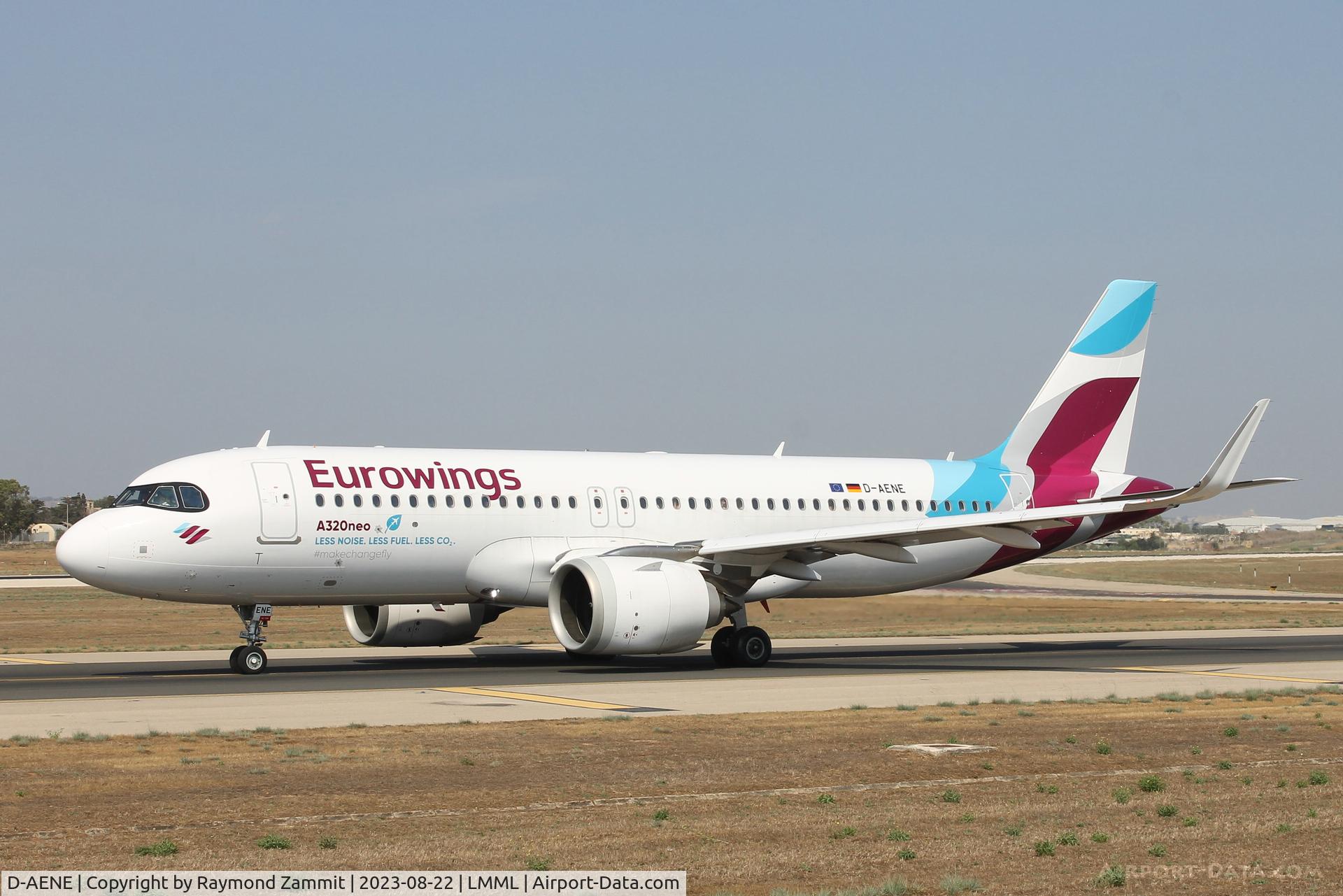 D-AENE, 2022 Airbus A320-251N C/N 10932, A320Neo D-AENE Eurowings
