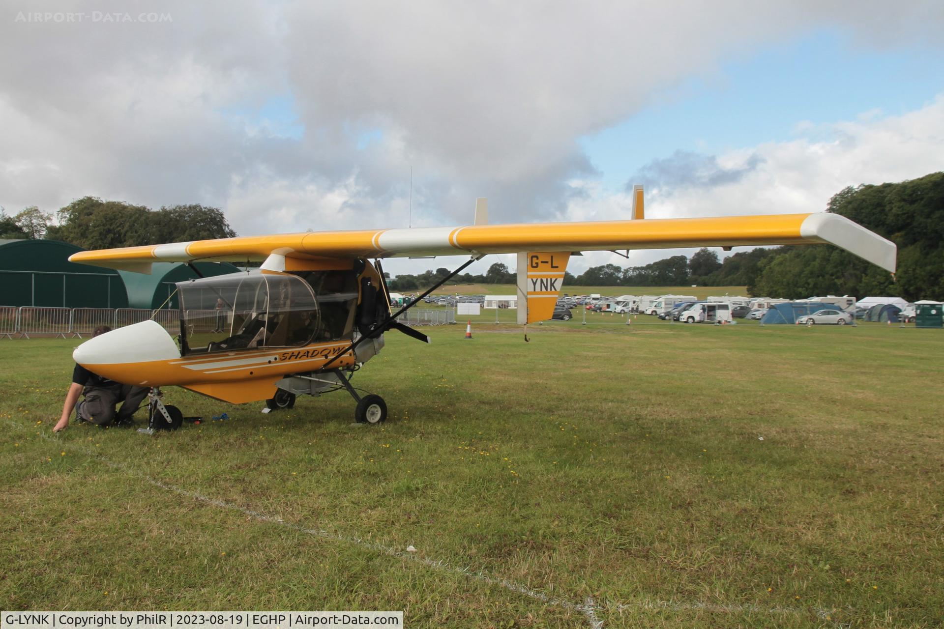 G-LYNK, 1998 CFM Shadow Series DD C/N 303-DD, G-LYNK 1998 CFM Airvraft Ltd Shadow Series DD (Modified) LAA Rally Popham