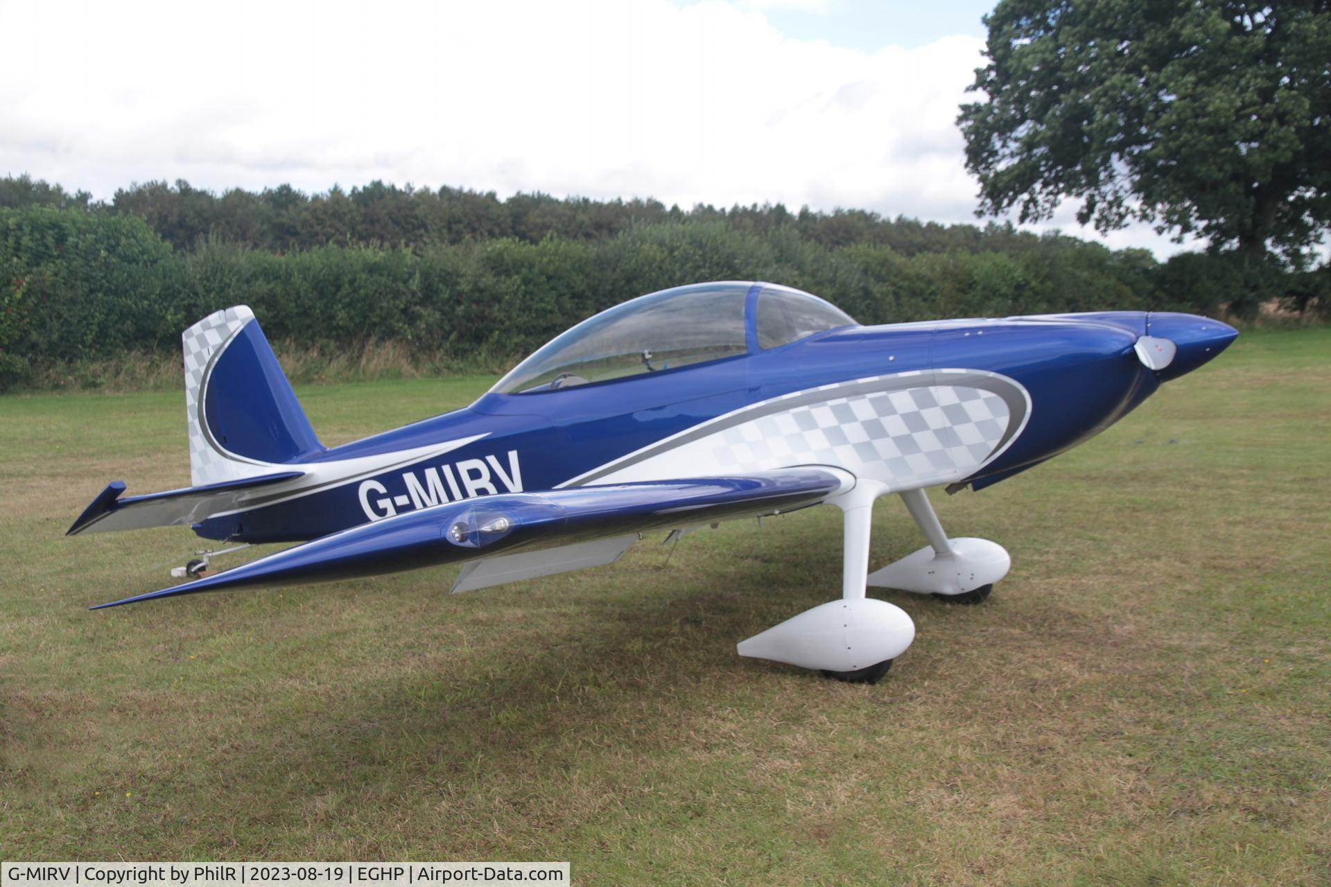 G-MIRV, 2017 Vans RV-8 C/N LAA 303-15153, G-MIRV 2019 VANS RV-8 LAA Rally Popham
