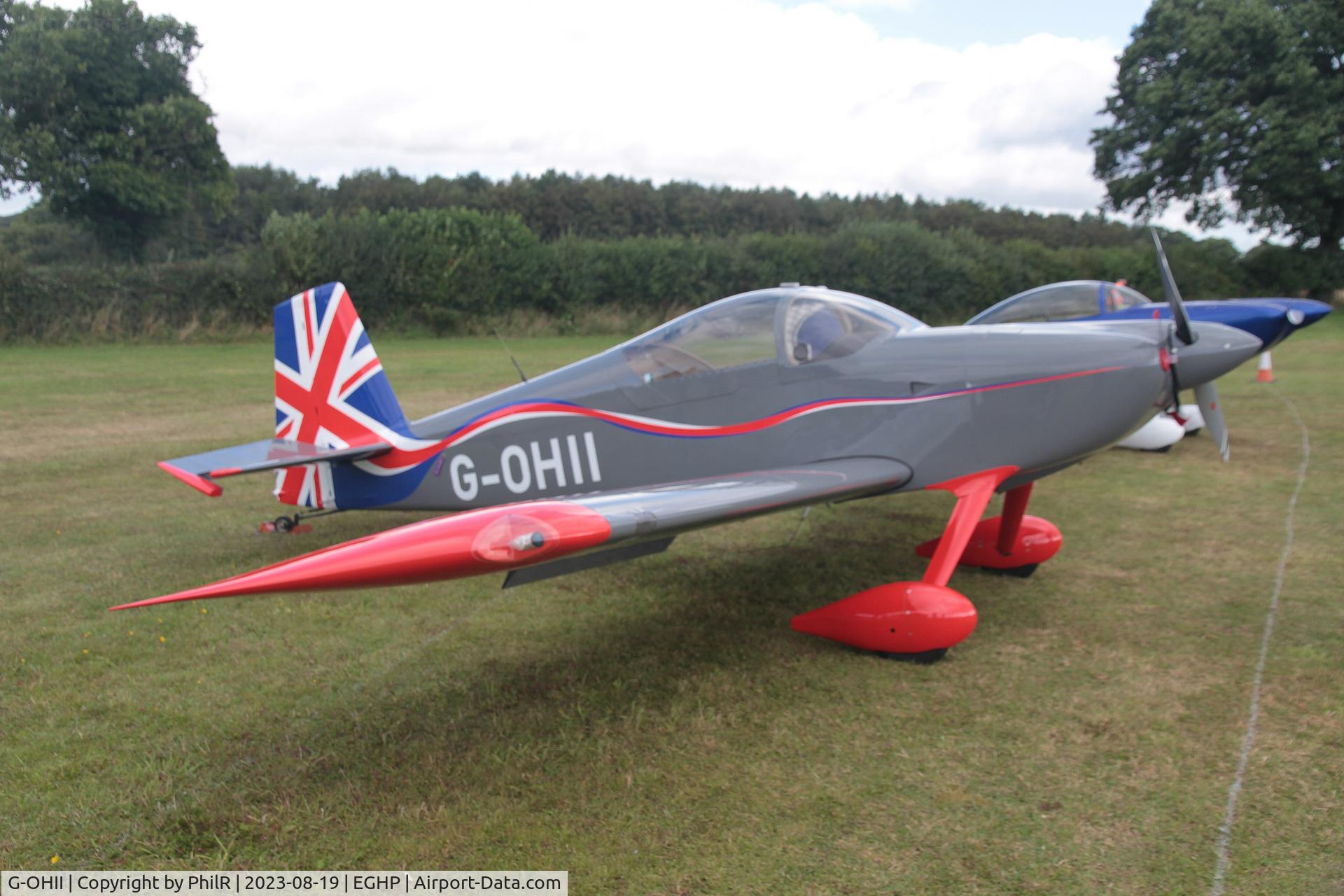 G-OHII, 2004 Vans RV-7 C/N 70150, G-OHII 2004 VANS RV-7 LAA Rally Popham