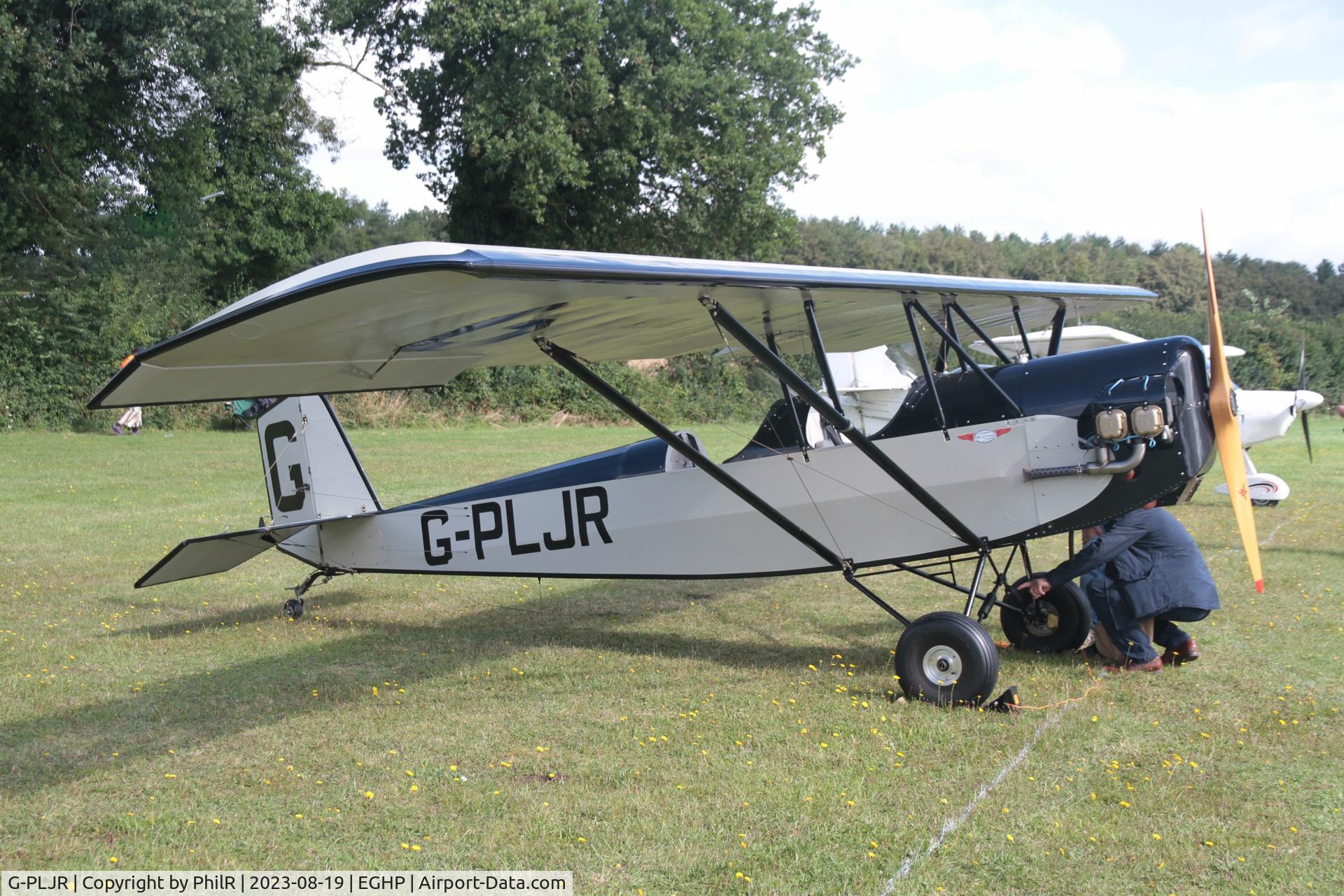 G-PLJR, 2015 Pietenpol Air Camper C/N PFA 047-13426, G-PLJR 2020 Pietenpol Air Camper LAA Rally Popham