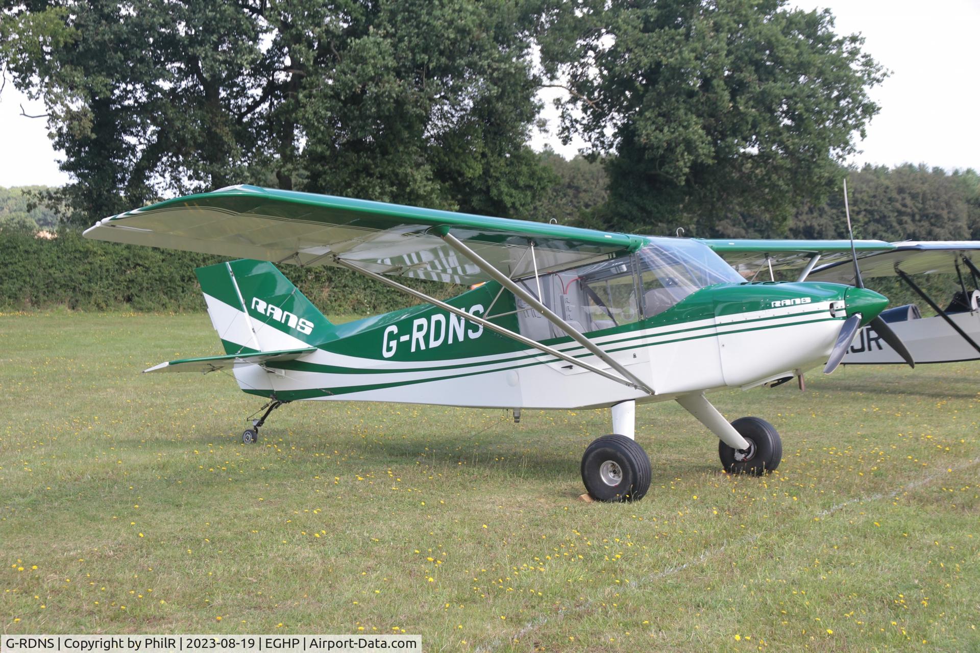 G-RDNS, 2004 Rans S-6S-116 Super Six C/N PFA 204-14307, G-RDNS 2004 RANS S6S-116 Super Six LAA Rally Popham