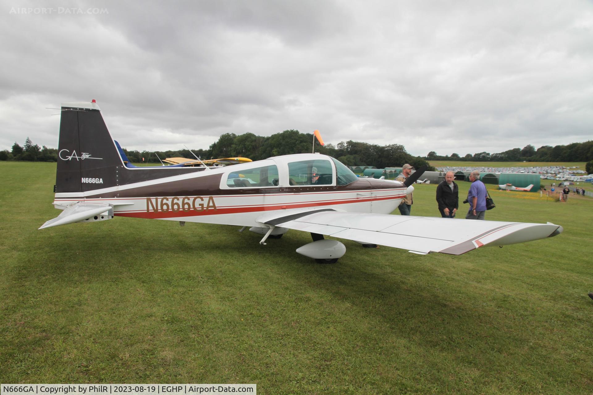 N666GA, 1979 Gulfstream American Corp AA-5B C/N AA5B1136, N666GA 1979 Grumman American AA-5B Tiger LAA Rally Popham