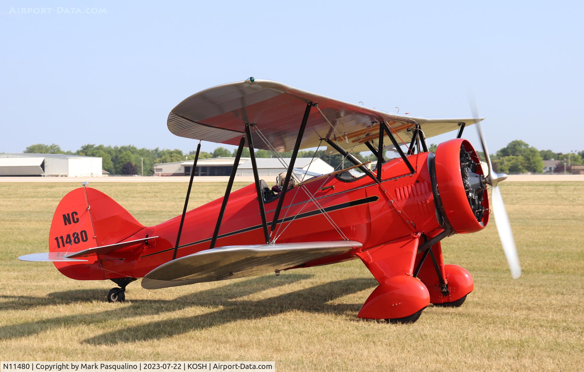 N11480, Waco QCF-2 C/N 3556, Waco QCF-2