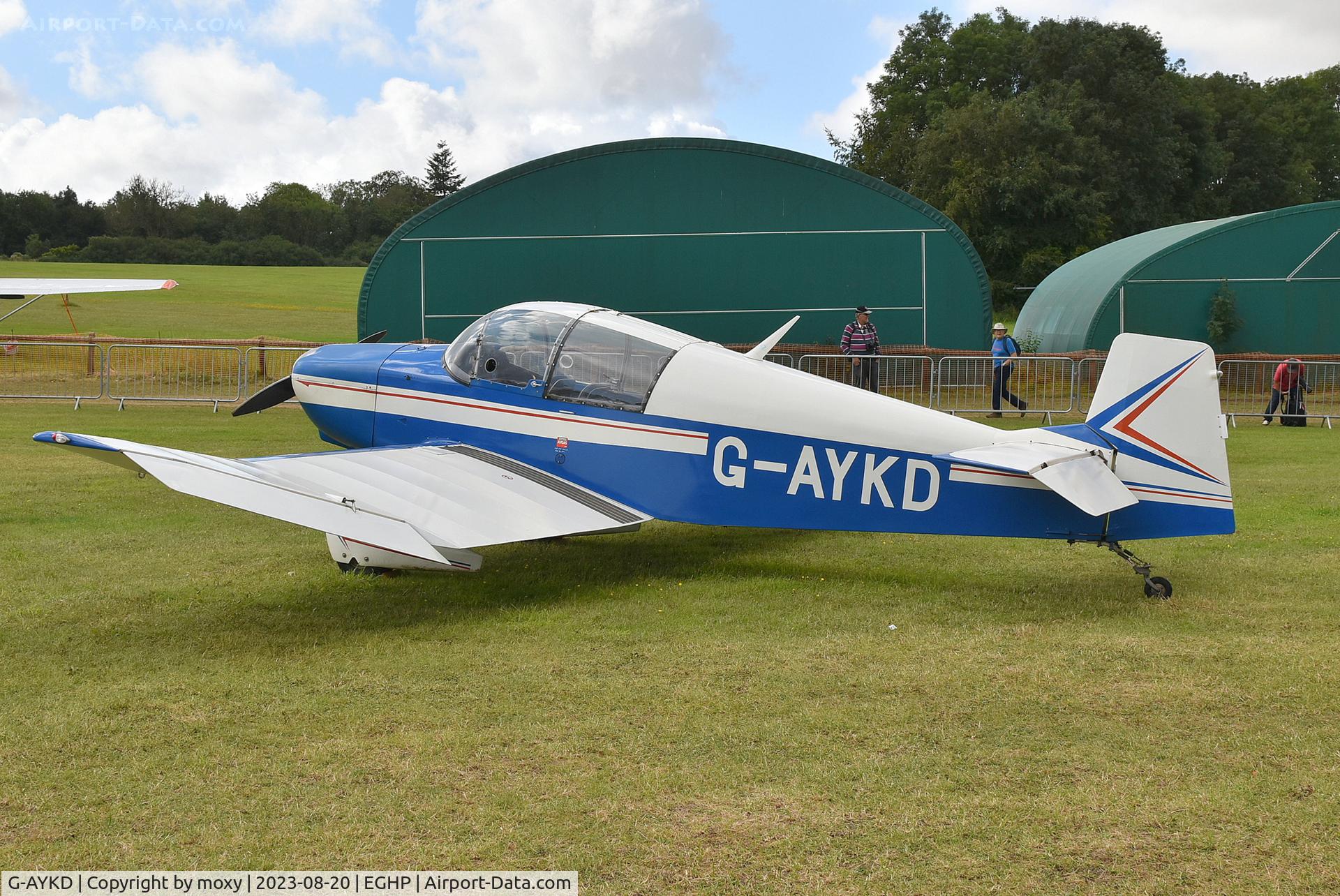 G-AYKD, 1962 Jodel DR-1050 Ambassadeur C/N 351, Jodel DR-1050 Ambassadeur at Popham.